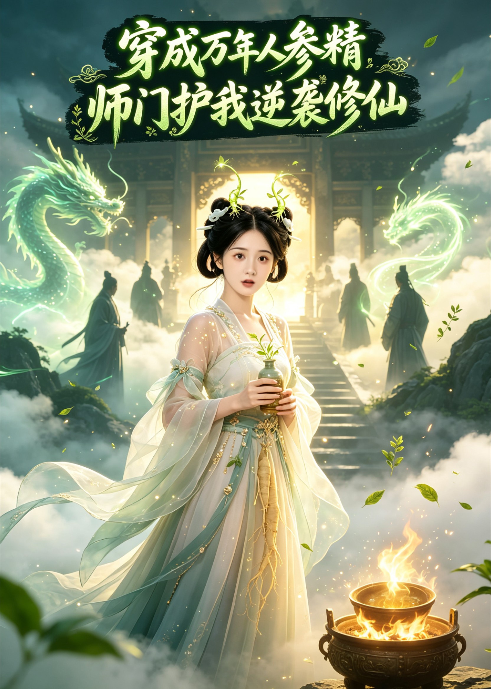 穿成万年人参精，师门护我逆袭修仙