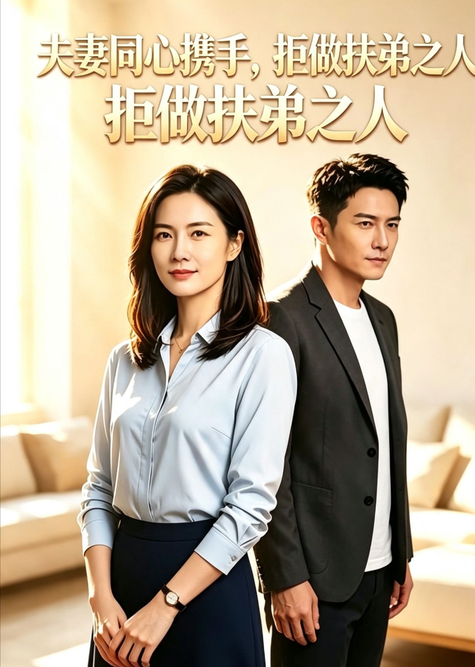 夫妻同心携手，拒做扶弟之人