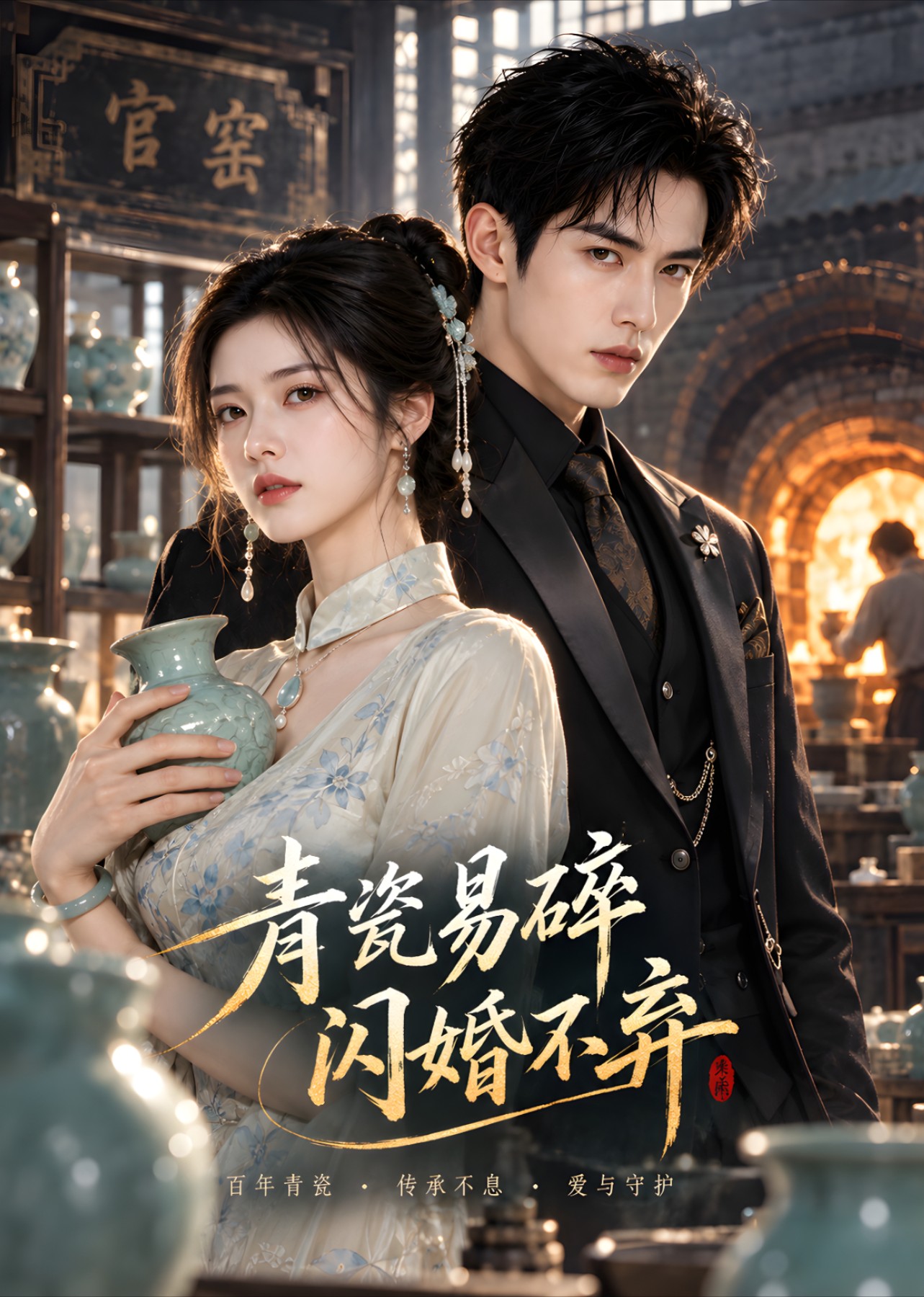 青瓷易碎，闪婚不弃封面图