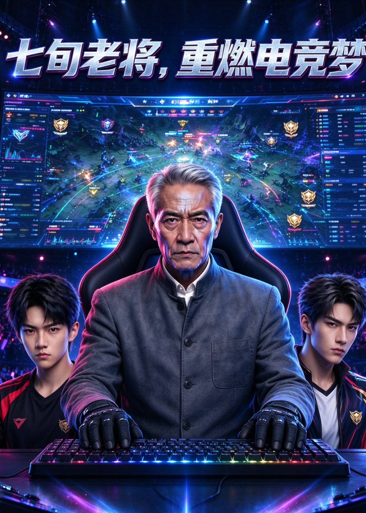 七旬老将，重燃电竞梦封面图