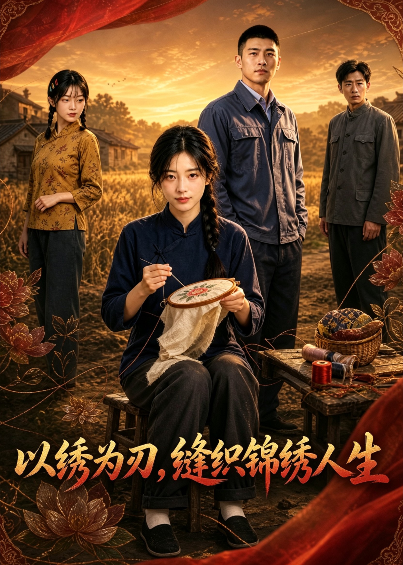 以绣为刃，缝织锦绣人生封面图