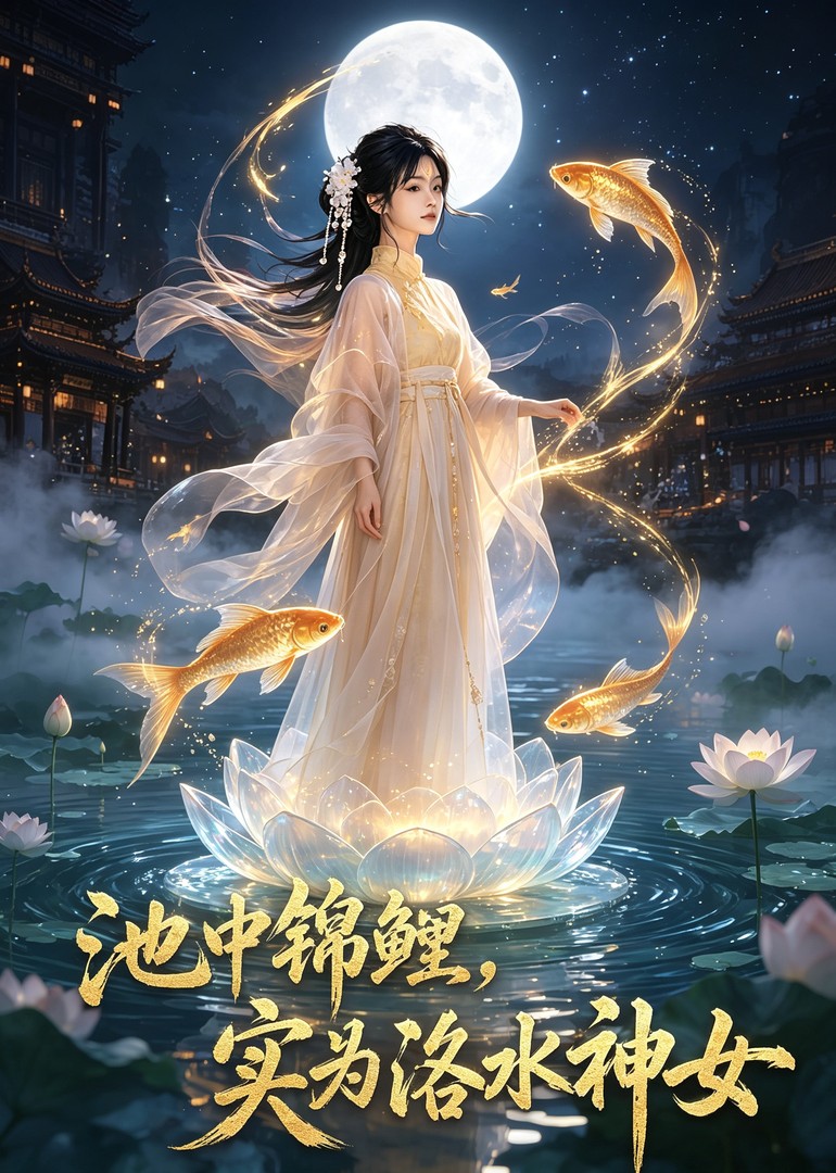 池中锦鲤，实为洛水神女