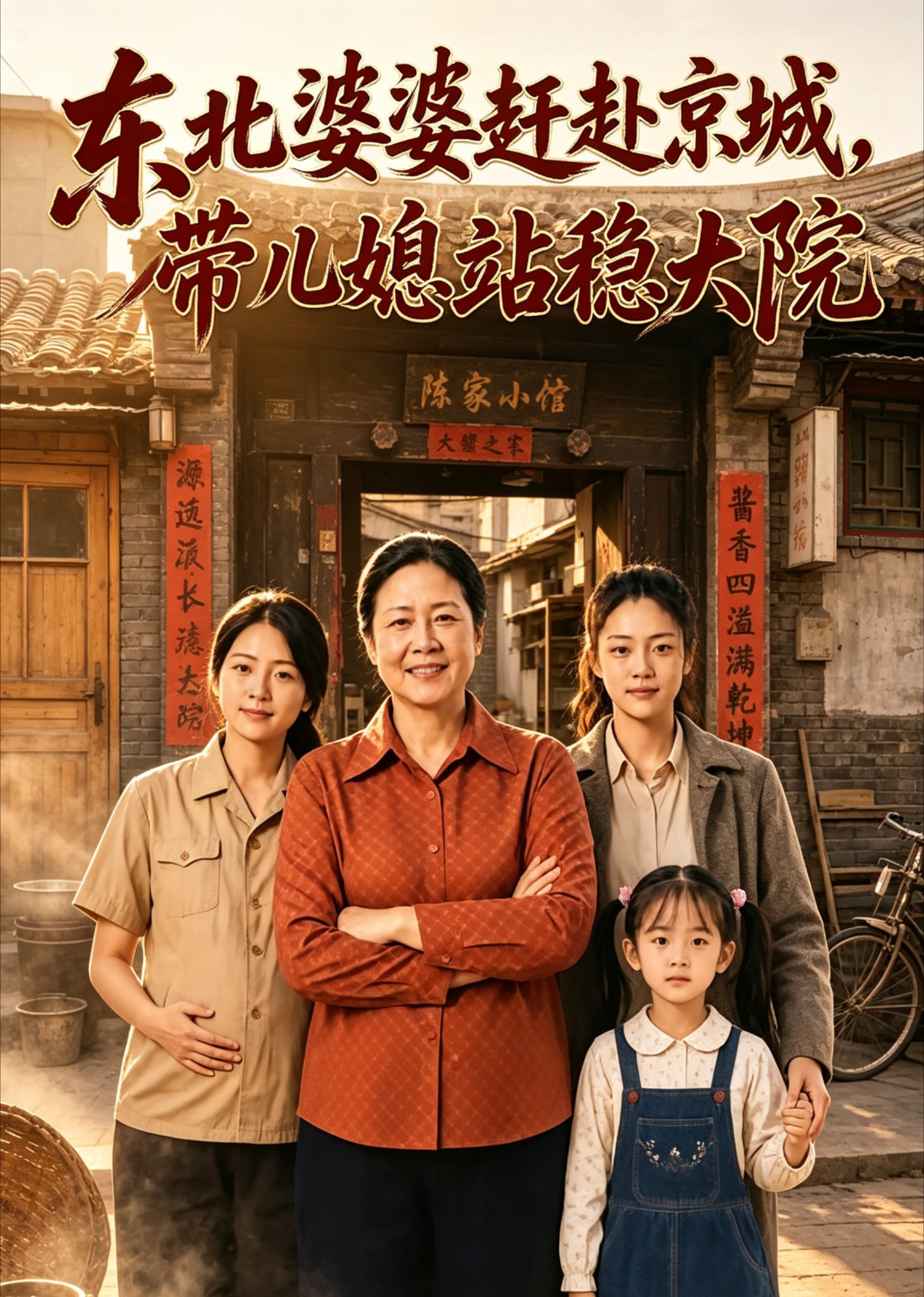 东北婆婆赶赴京城，带儿媳站稳大院