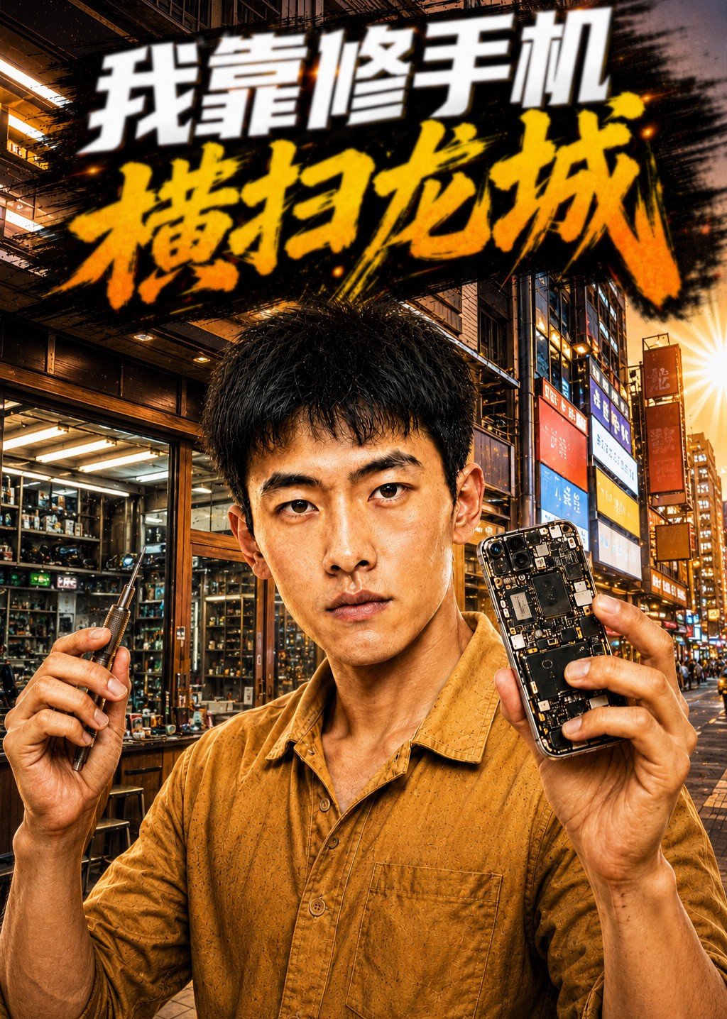 我靠修手机横扫龙城
