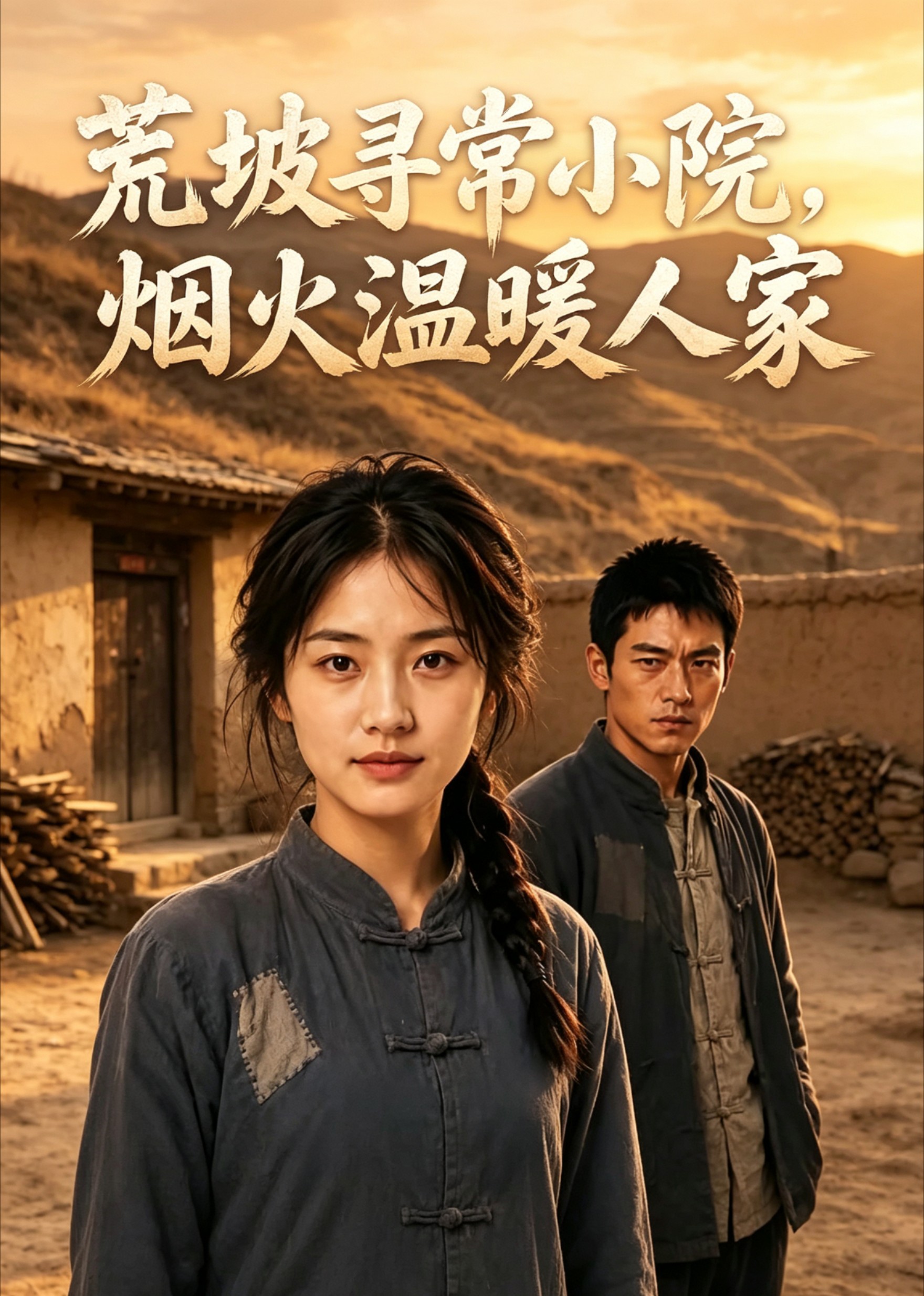 荒坡寻常小院，烟火温暖人家