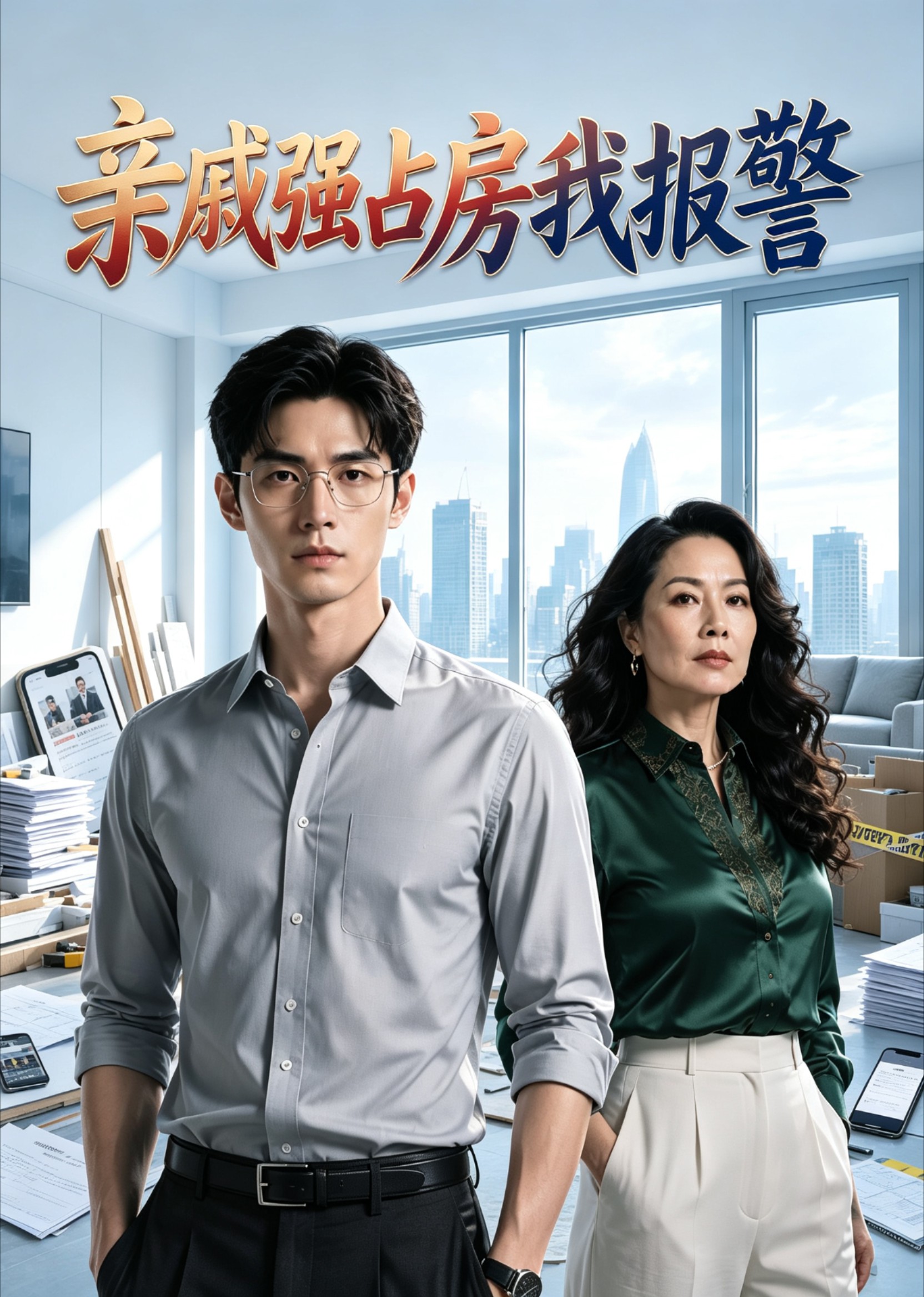 亲戚强占房我报警