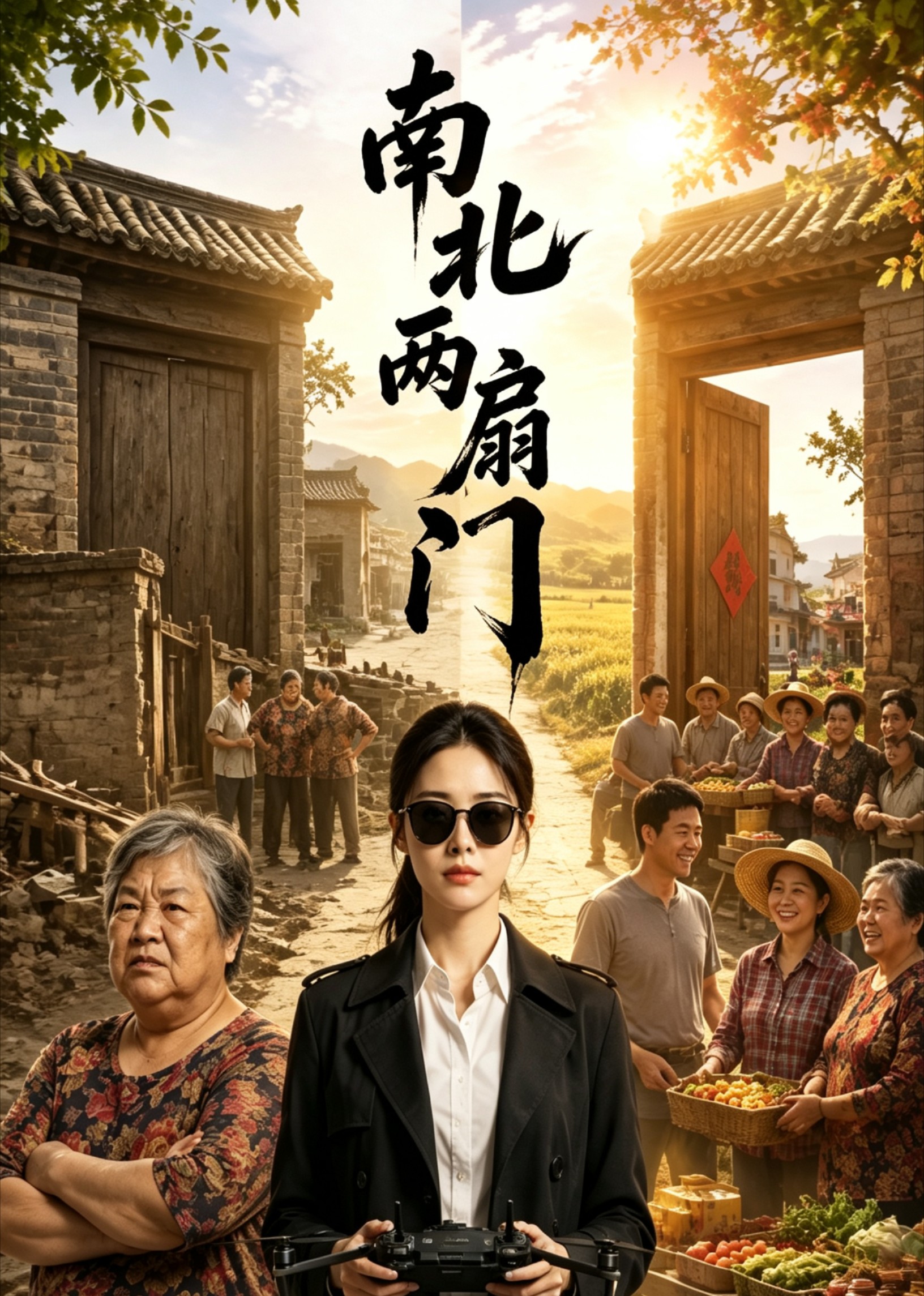 南北两扇门
