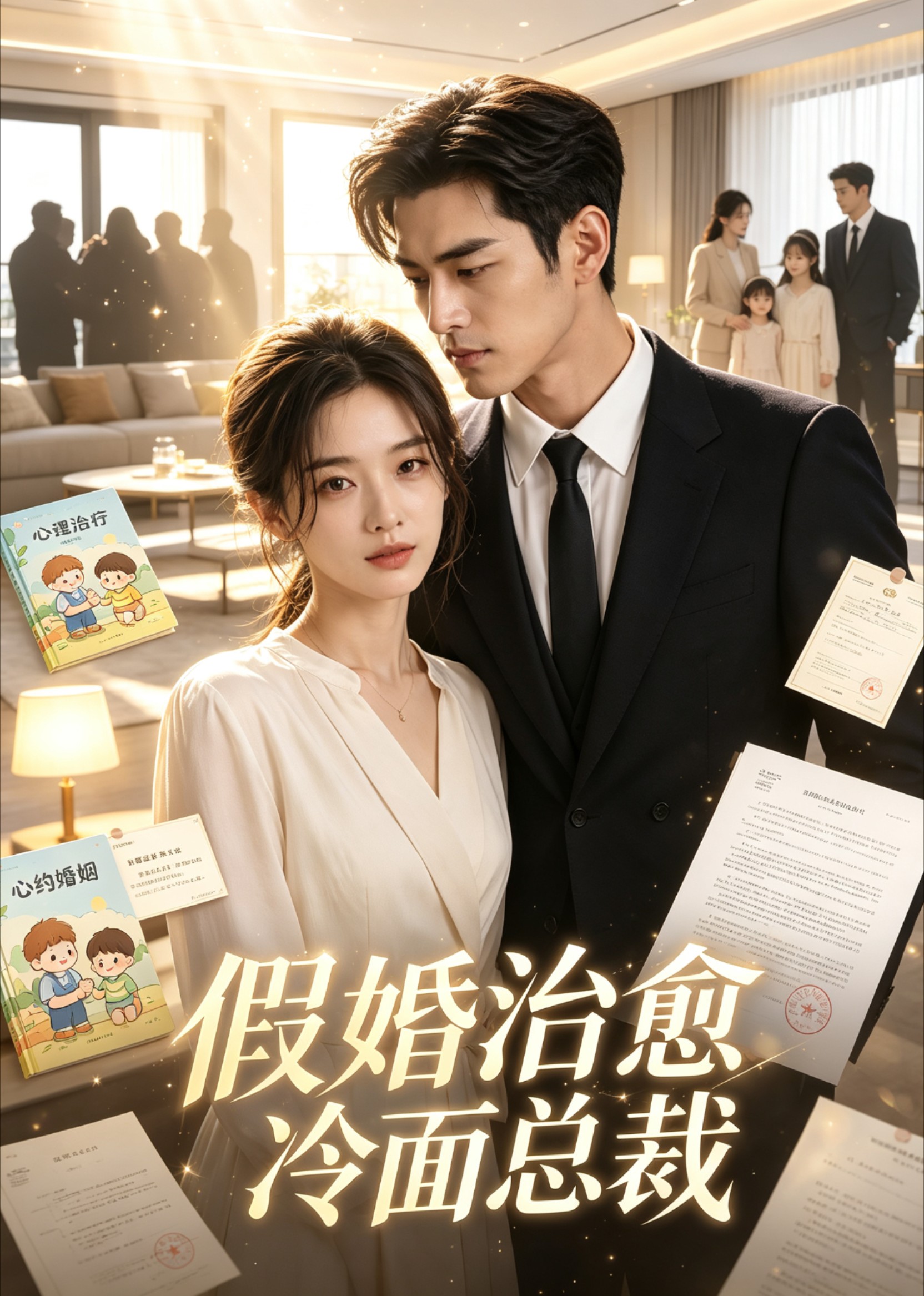 假婚治愈冷面总裁封面图