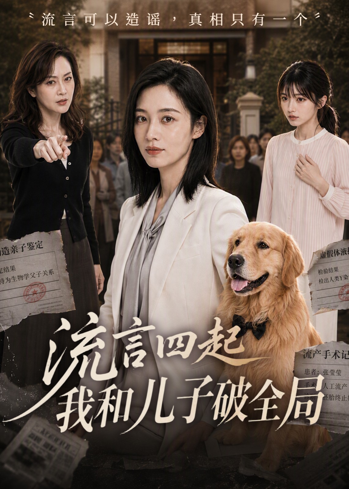 流言四起，我和儿子破全局封面图