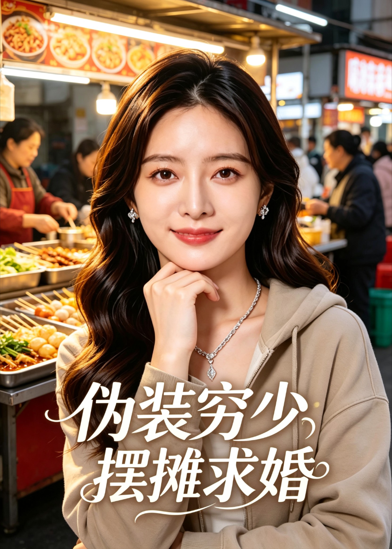 伪装穷少摆摊求婚