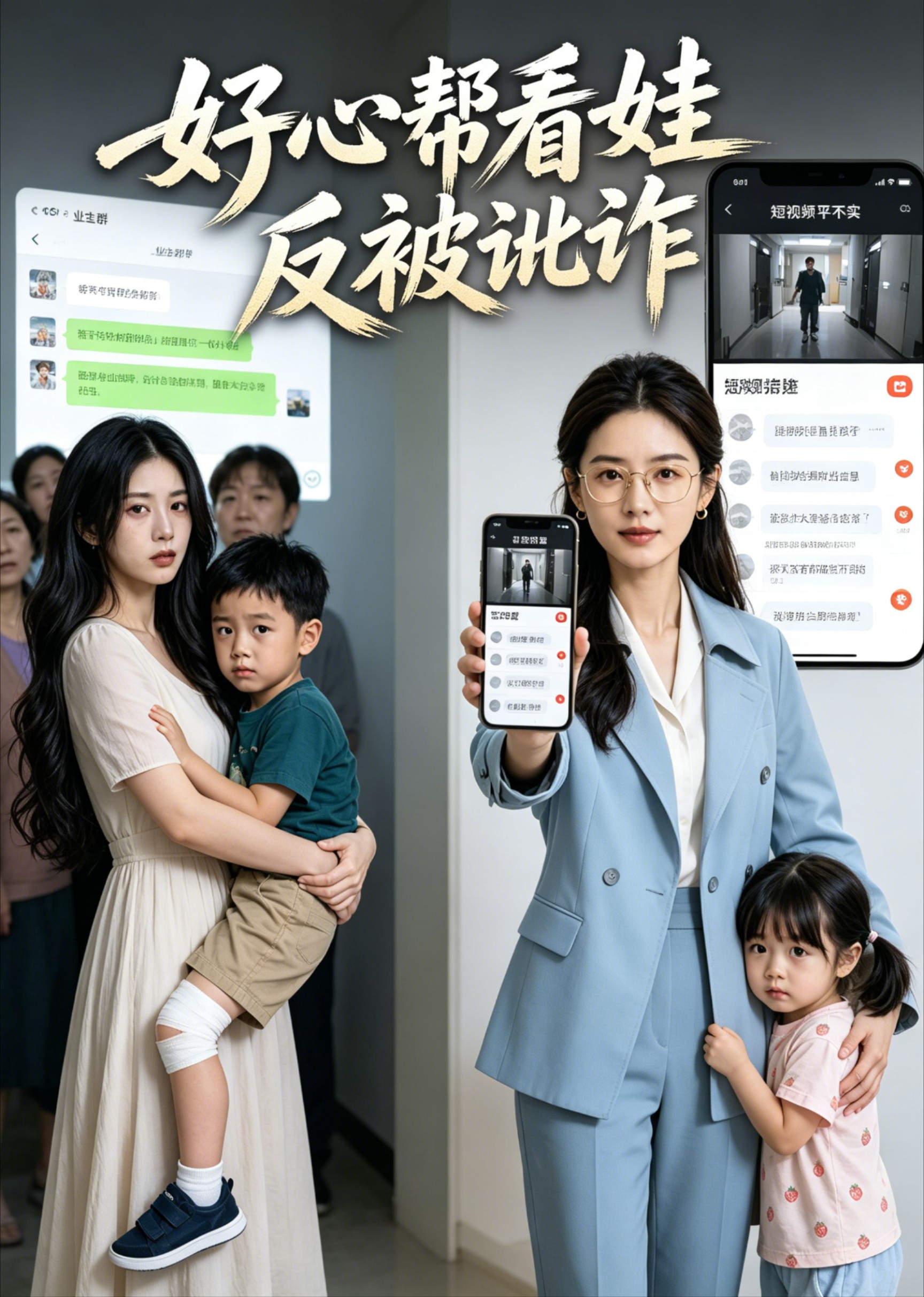 好心帮看娃反被讹诈