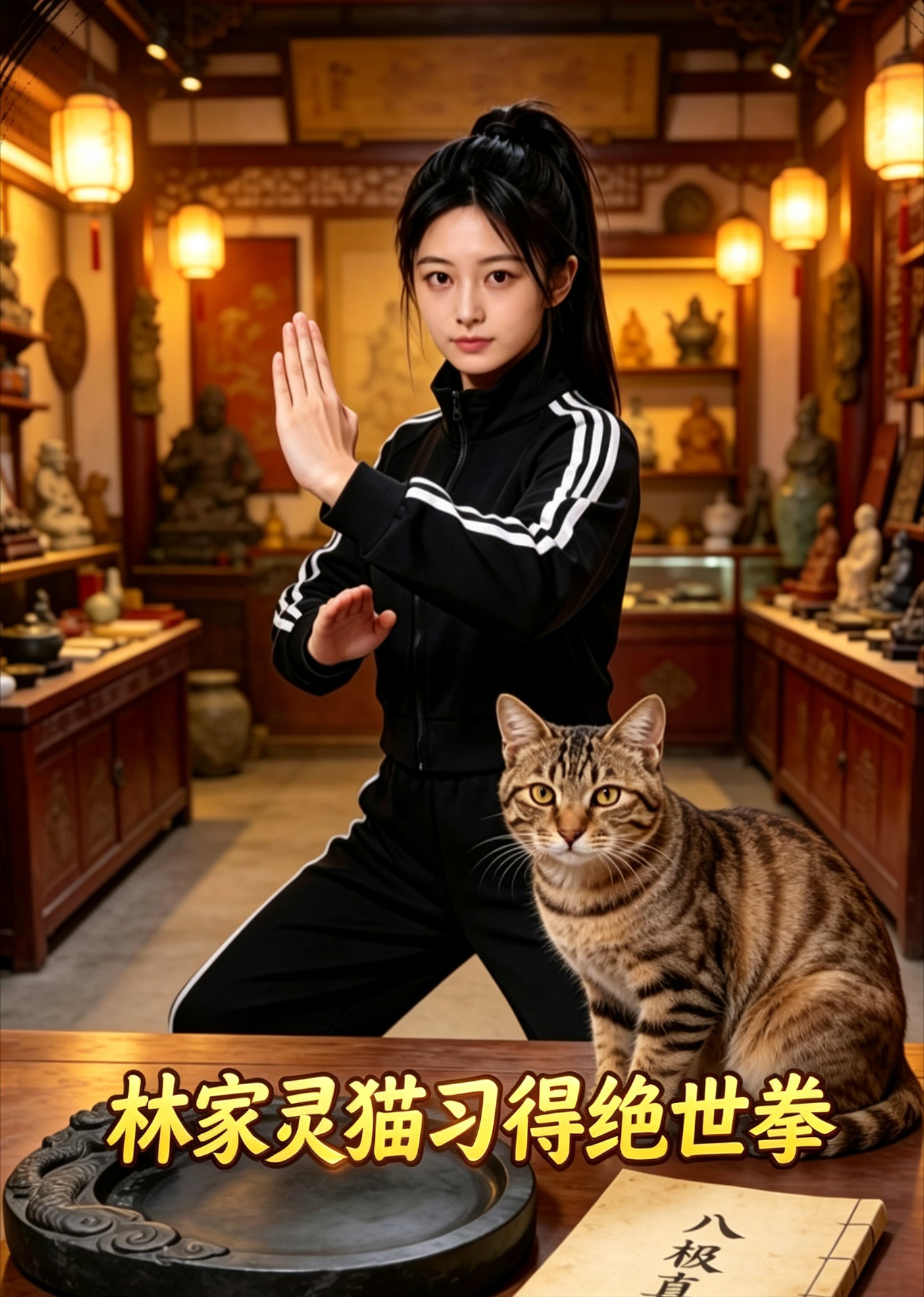 林家灵猫习得绝世拳