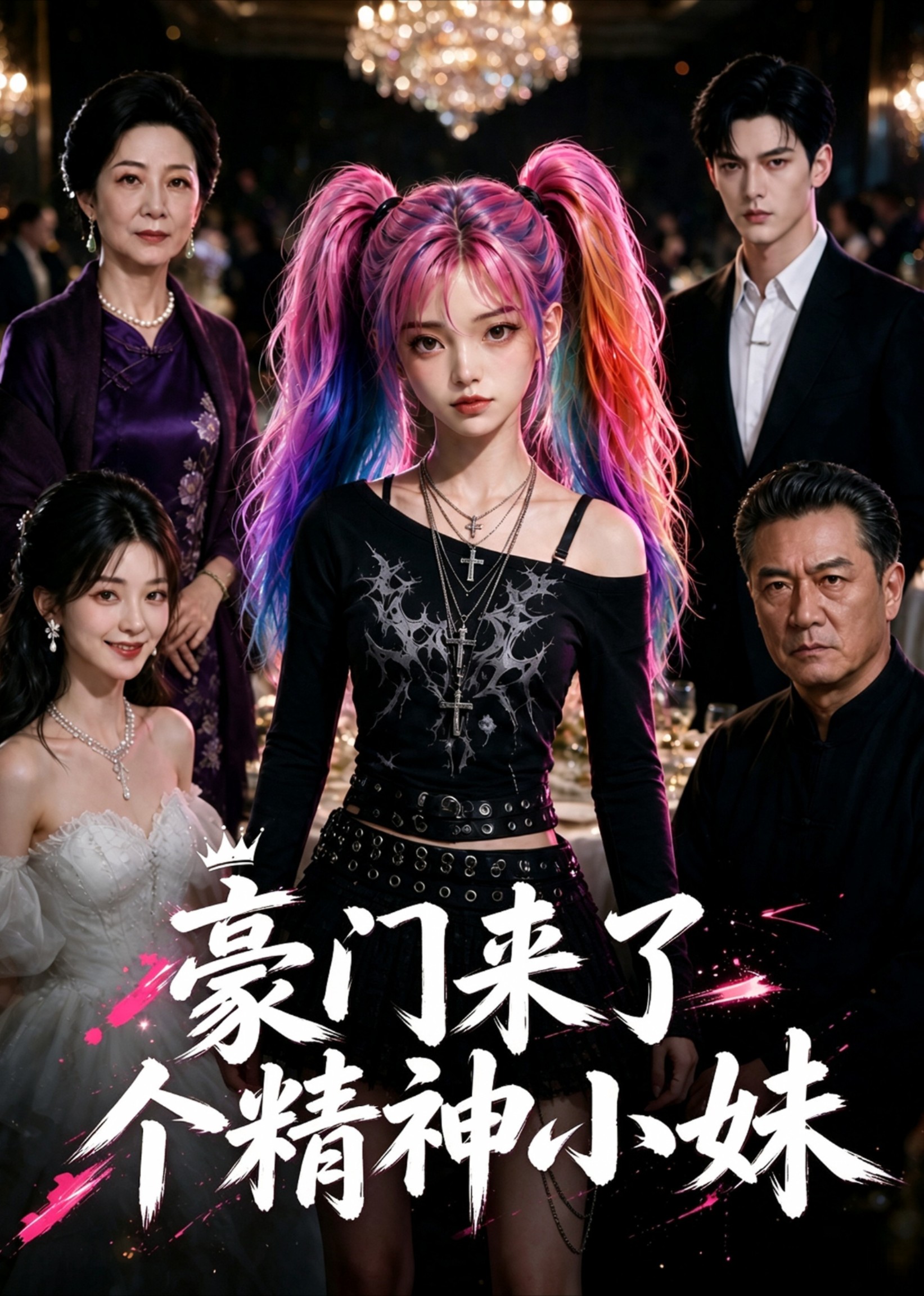 豪门来了个精神小妹封面图