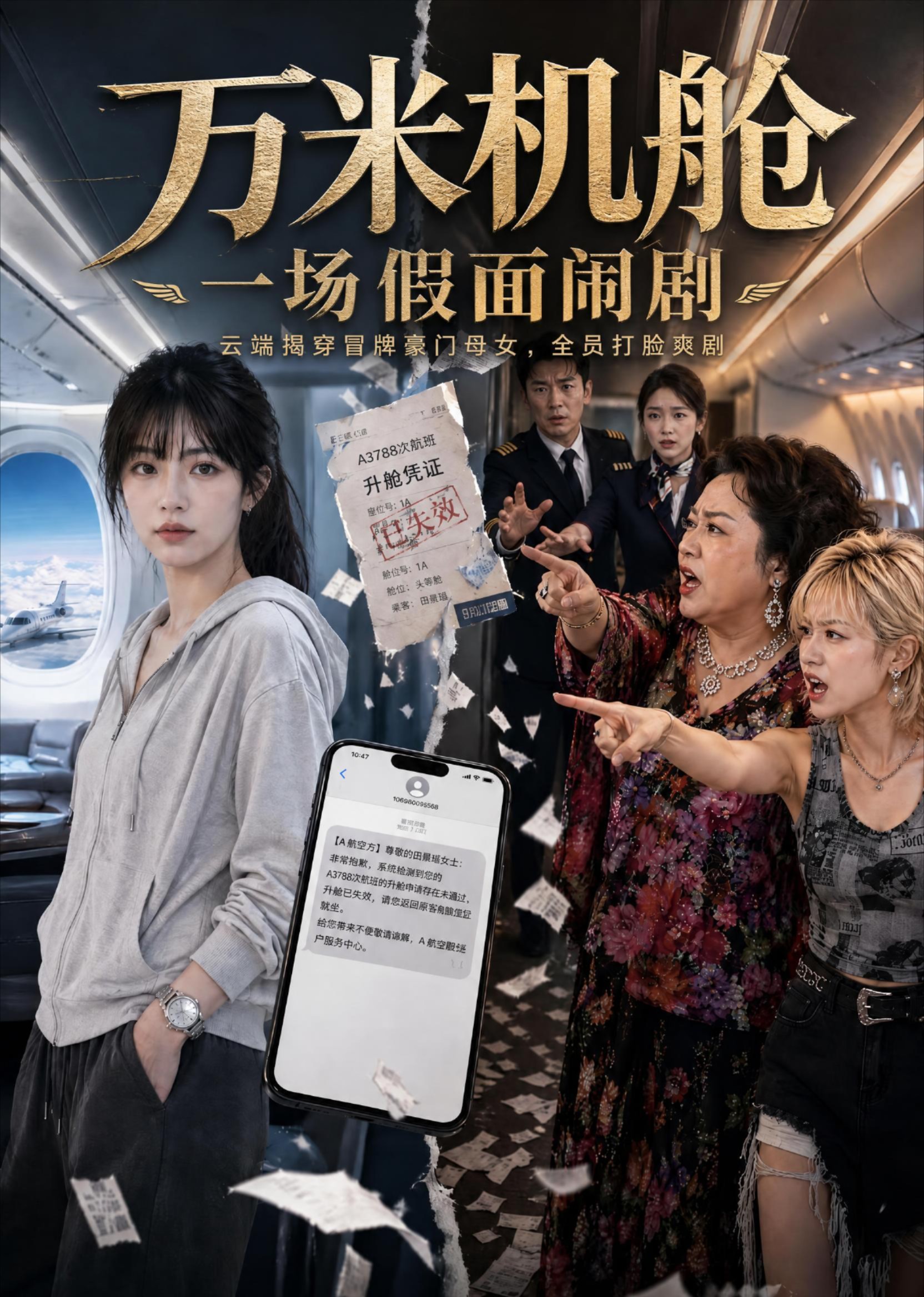 万米机舱，一场假面闹剧封面图
