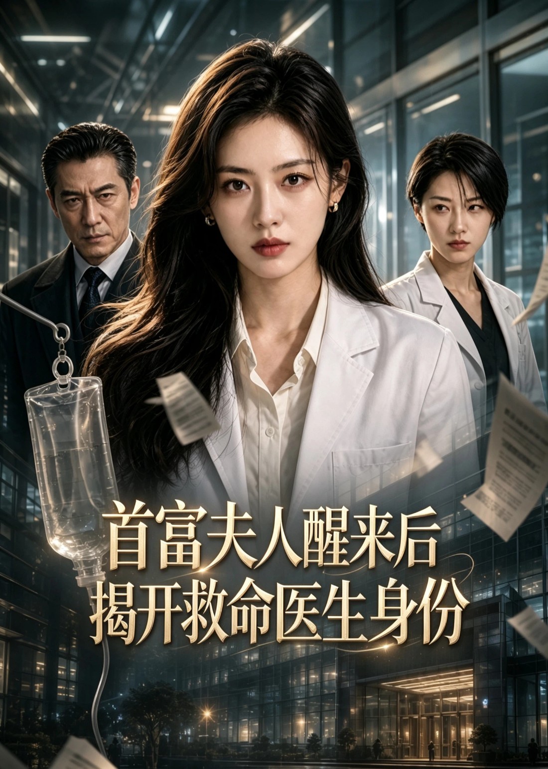 首富夫人醒来后揭开救命医生身份封面图