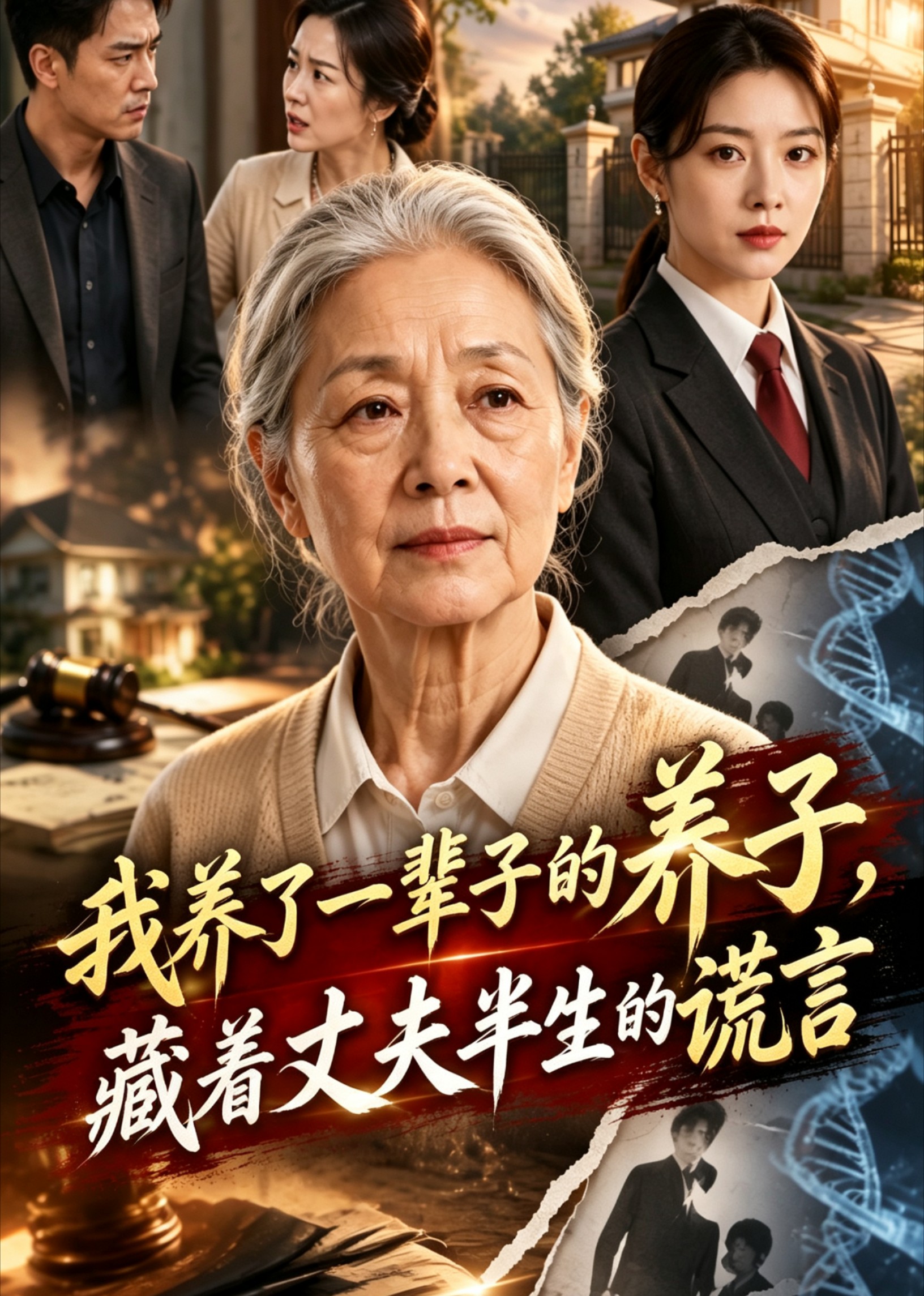 我养了一辈子的养子，藏着丈夫半生的谎言封面图