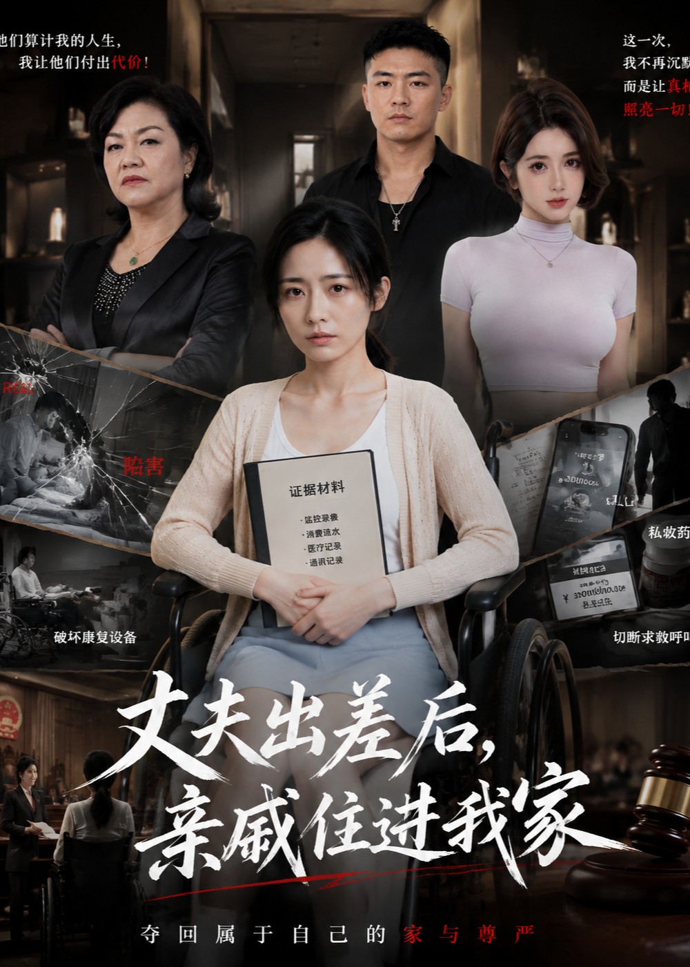 丈夫出差后，亲戚住进我家
