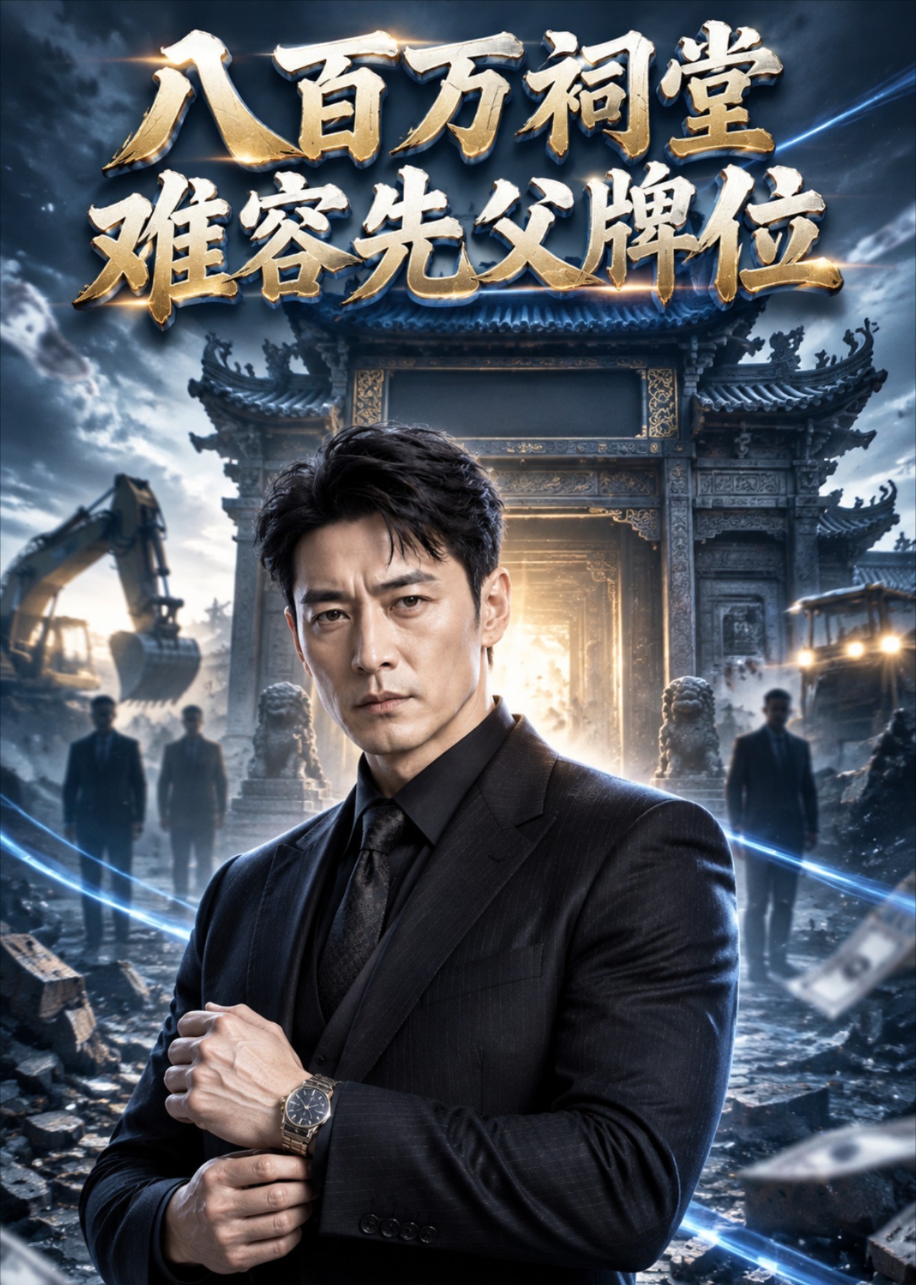 八百万祠堂难容先父牌位封面图