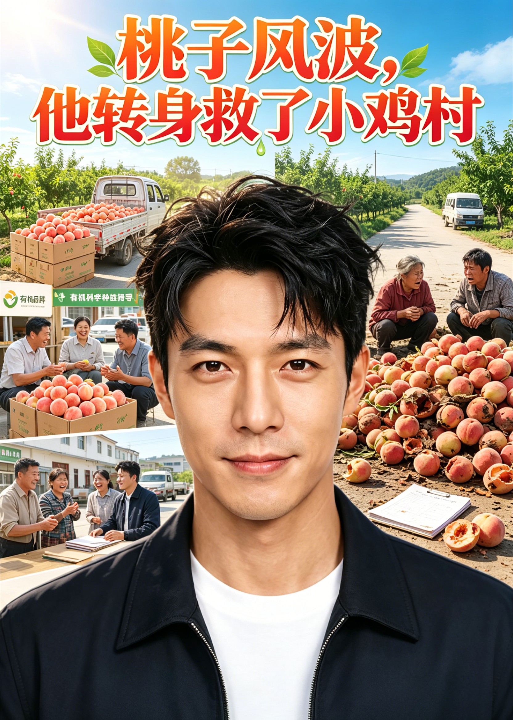 桃子风波，他转身救了小鸡村