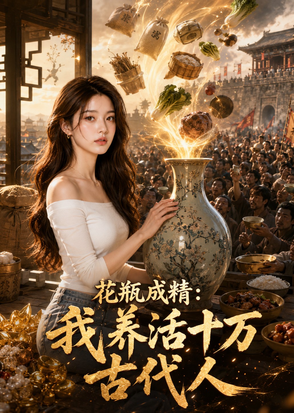花瓶成精：我养活十万古代人