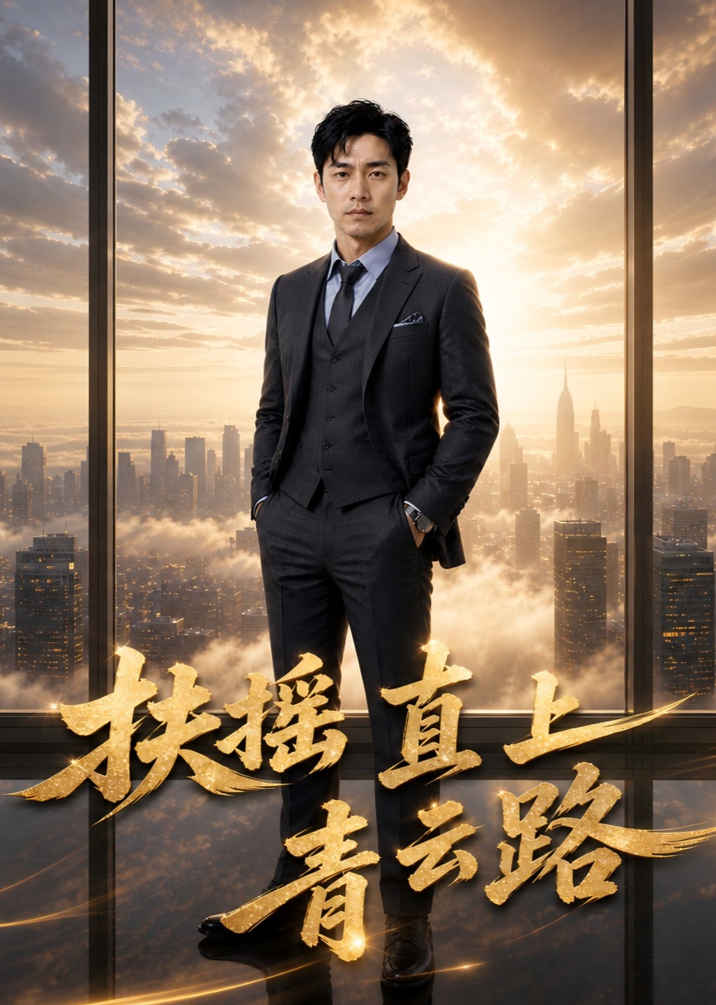 扶摇直上青云路