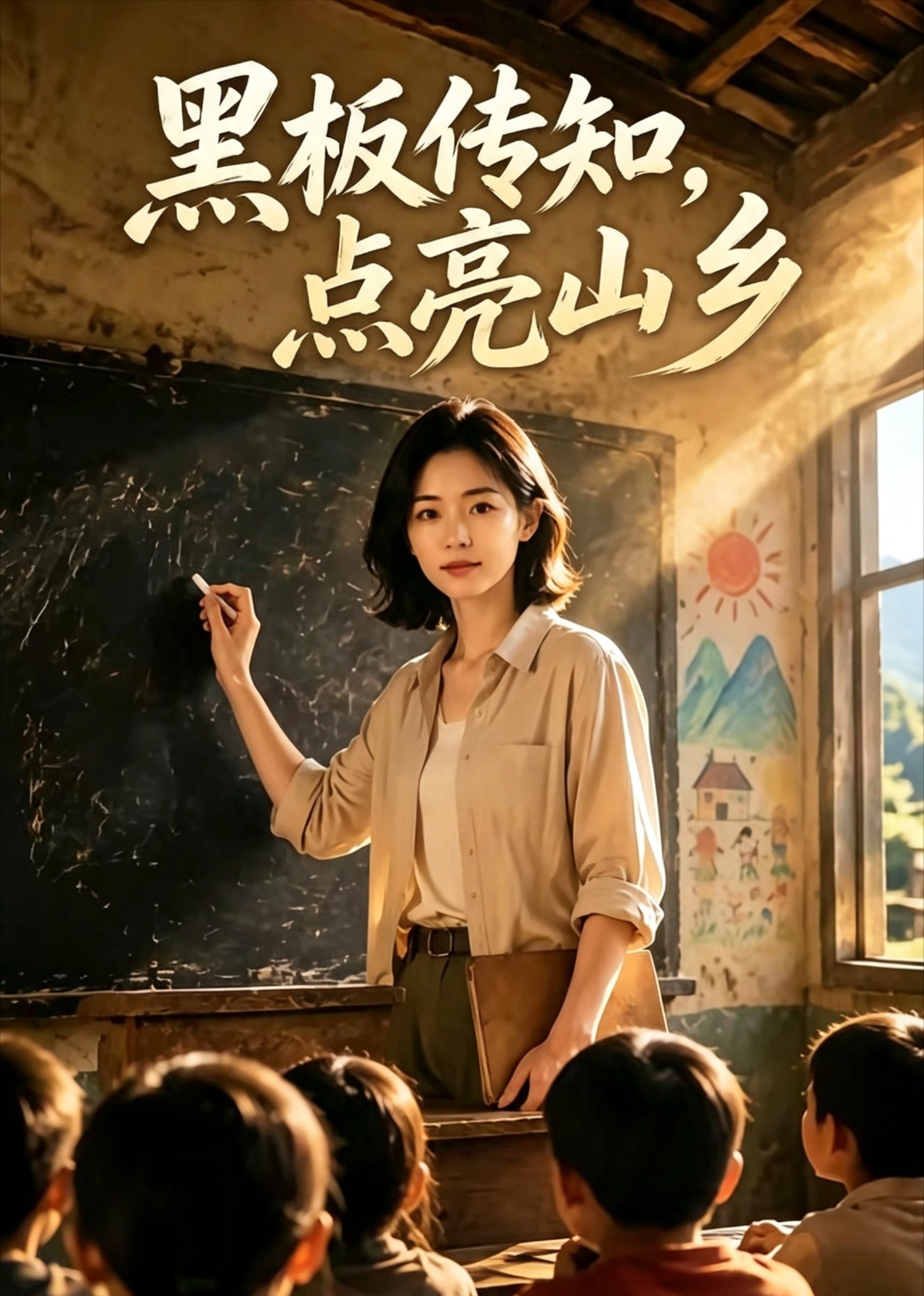 黑板传知，点亮山乡