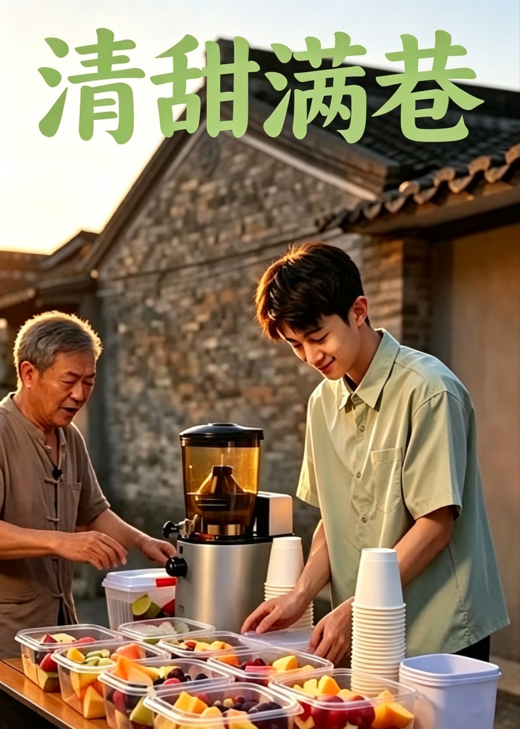 清甜满巷
