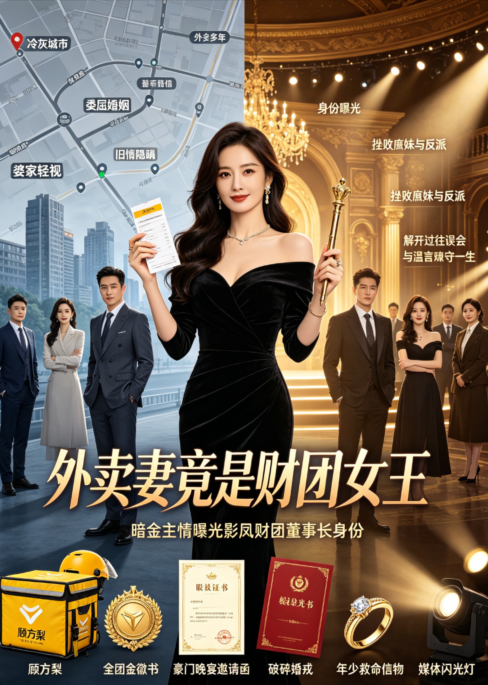 外卖妻竟是财团女王封面图