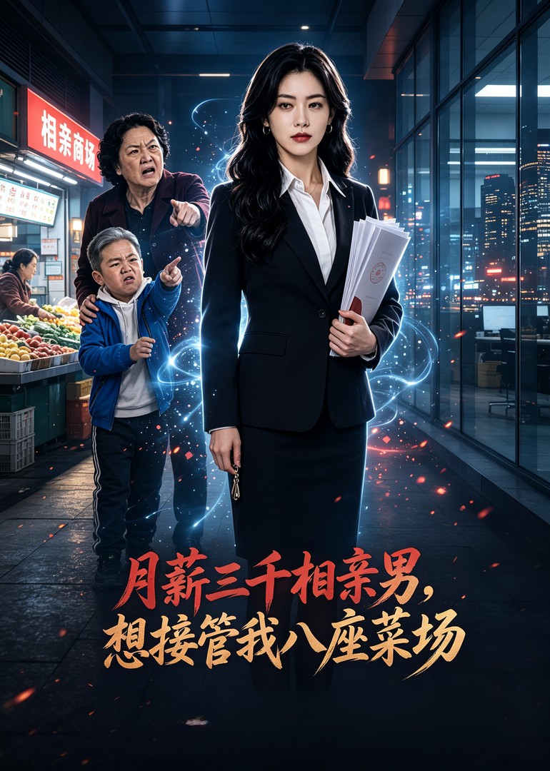 月薪三千相亲男，想接管我八座菜场封面图