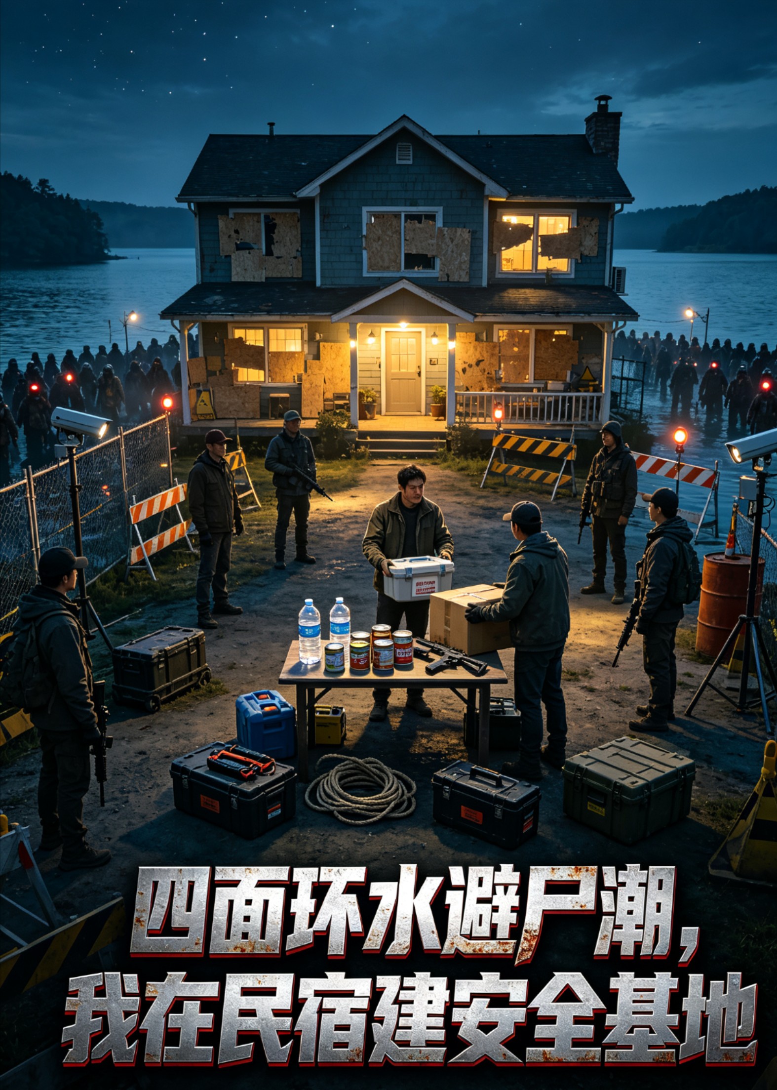 四面环水避尸潮，我在民宿建安全基地