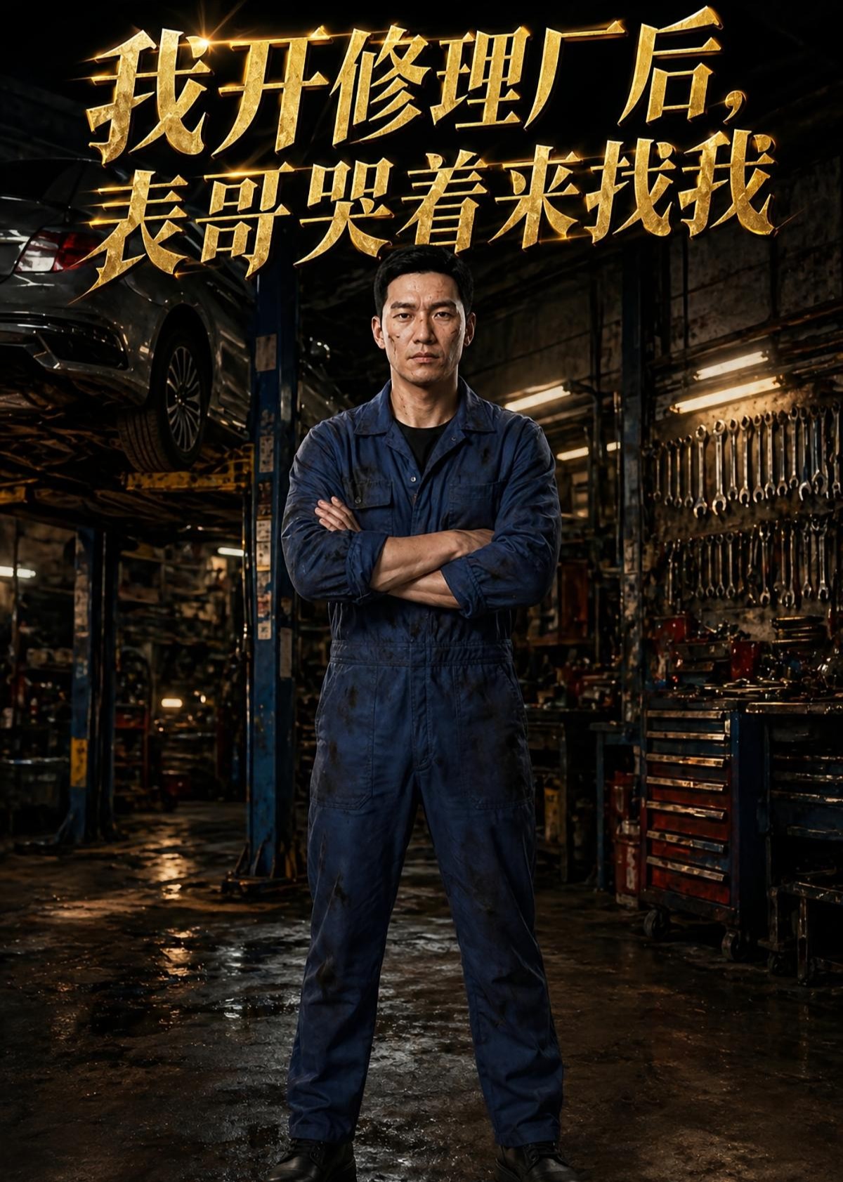 我开修理厂后，表哥哭着来找我封面图