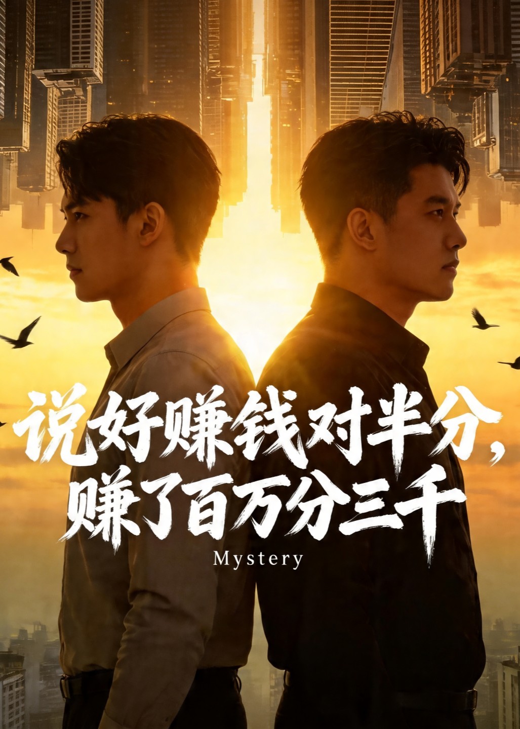说好赚钱对半分，赚了百万分三千