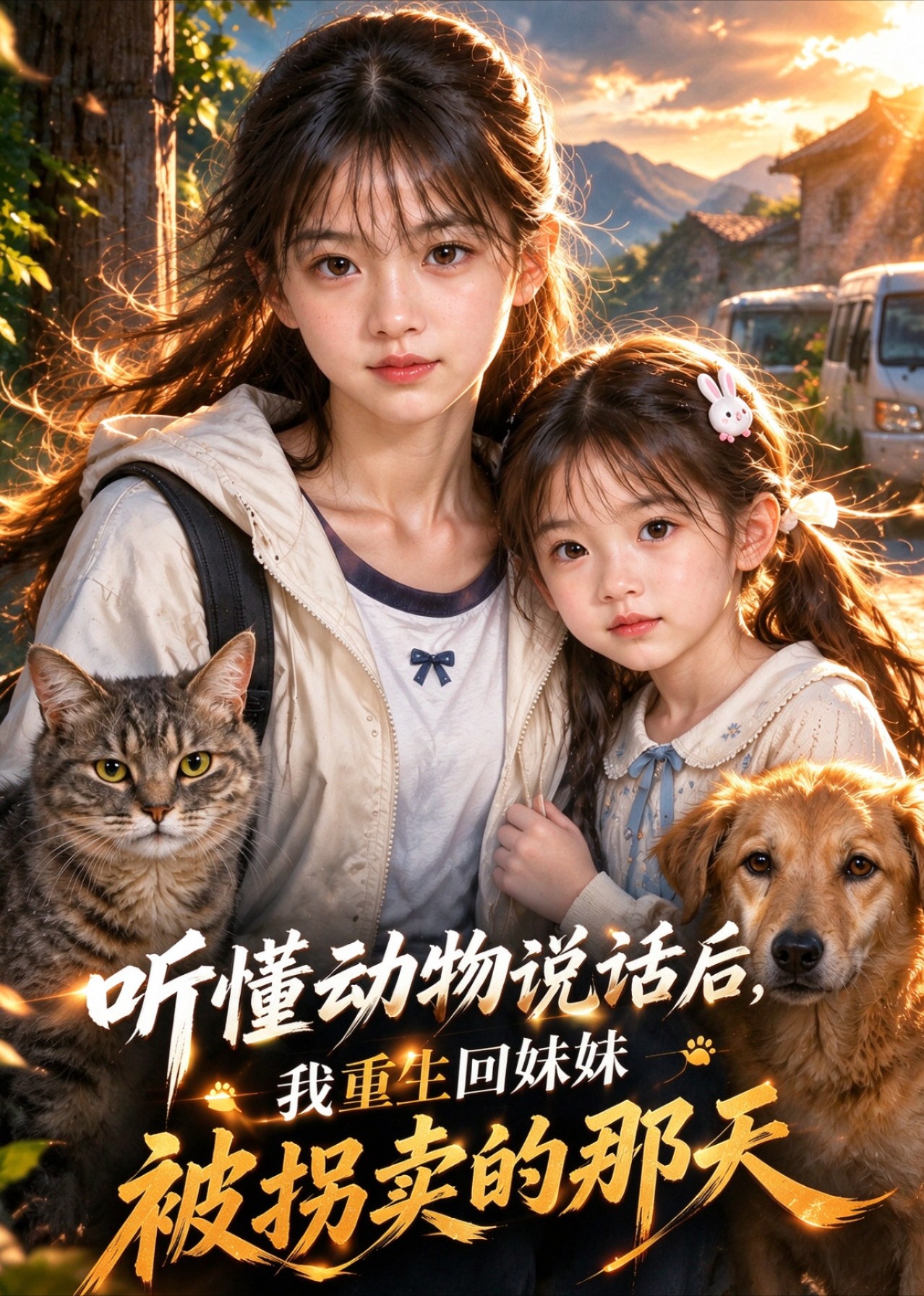 听懂动物说话后，我重生回妹妹被拐卖的那天封面图