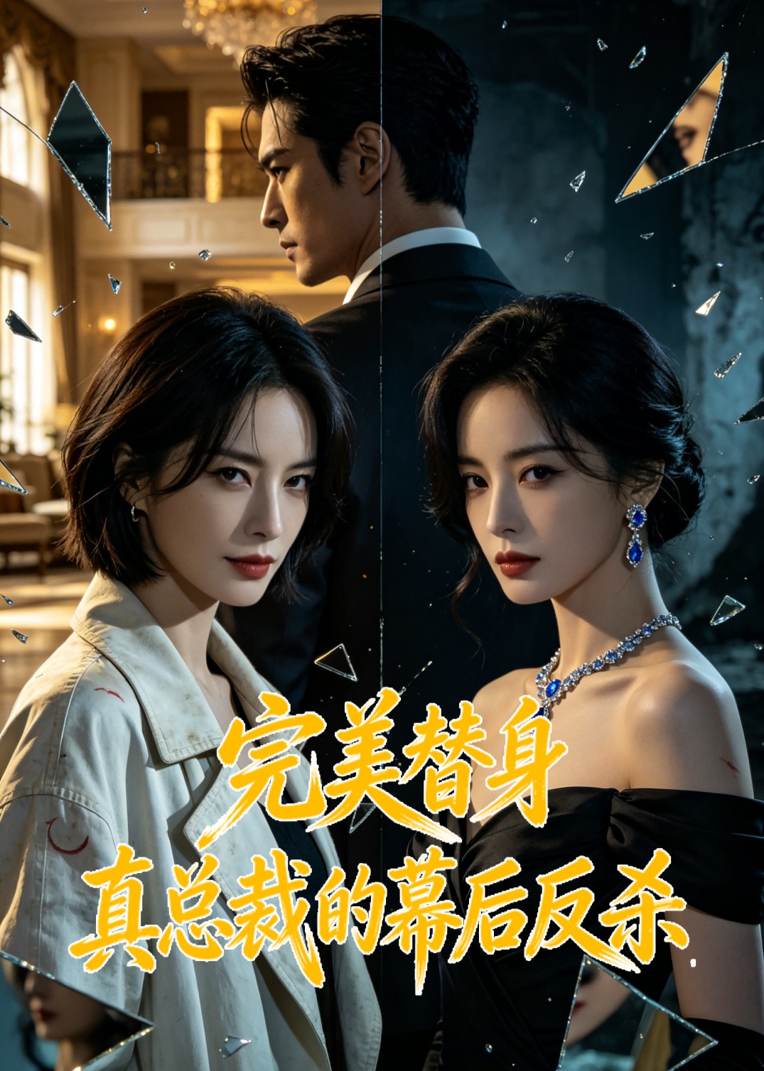 《完美替身真总裁的幕后反杀》封面图