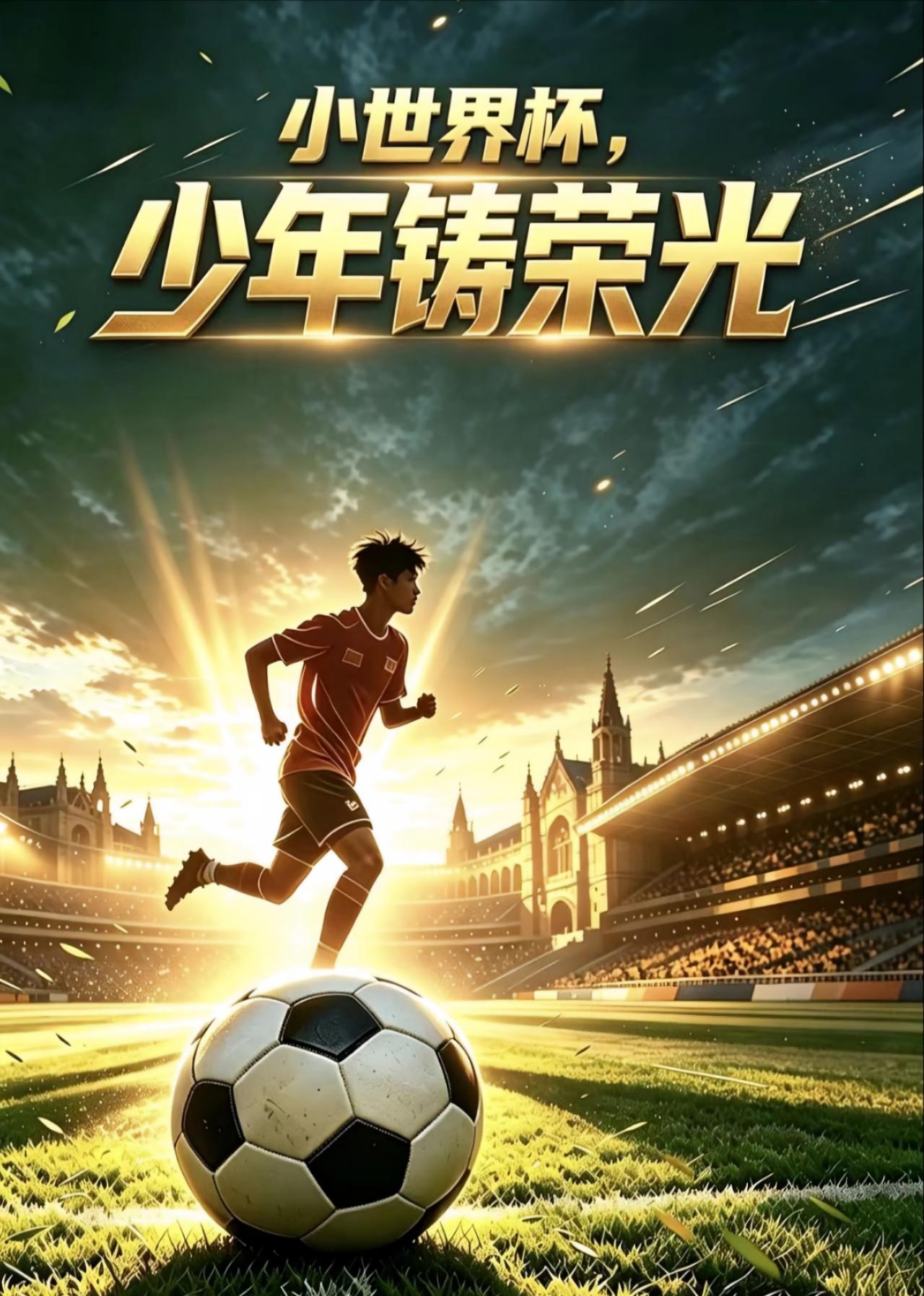小世界杯少年铸荣光