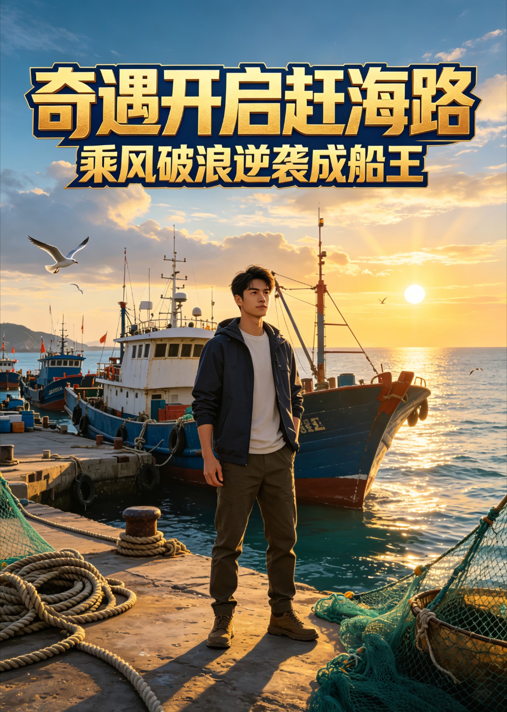 奇遇开启赶海路，乘风破浪逆袭成船王封面图