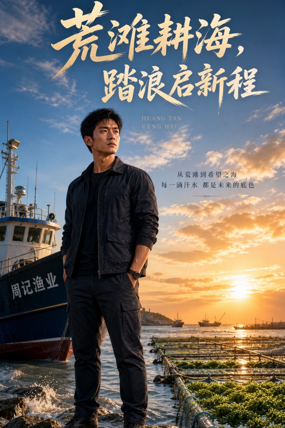 荒滩耕海，踏浪启新程封面图
