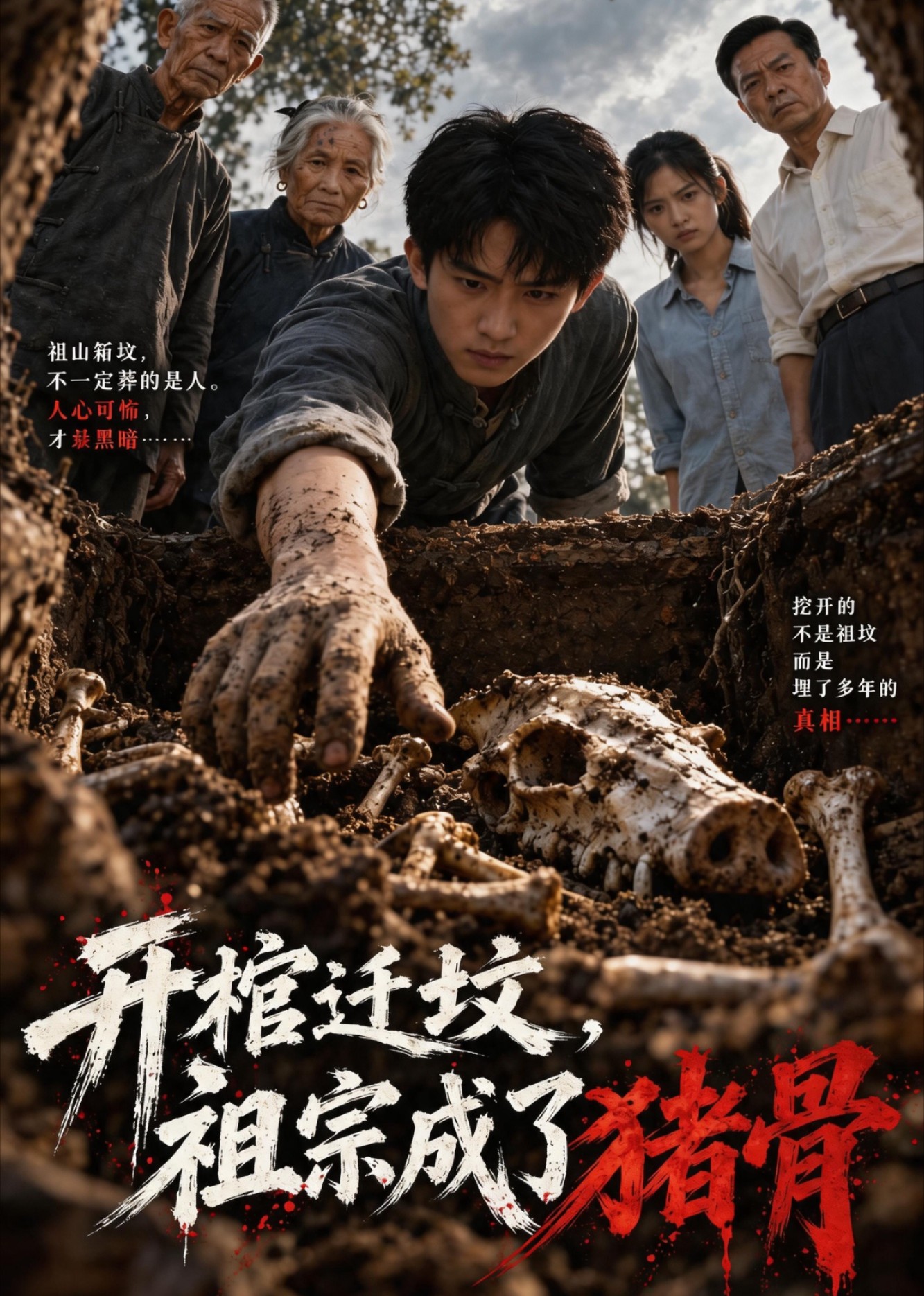 开馆迁坟，祖宗成了猪骨封面图