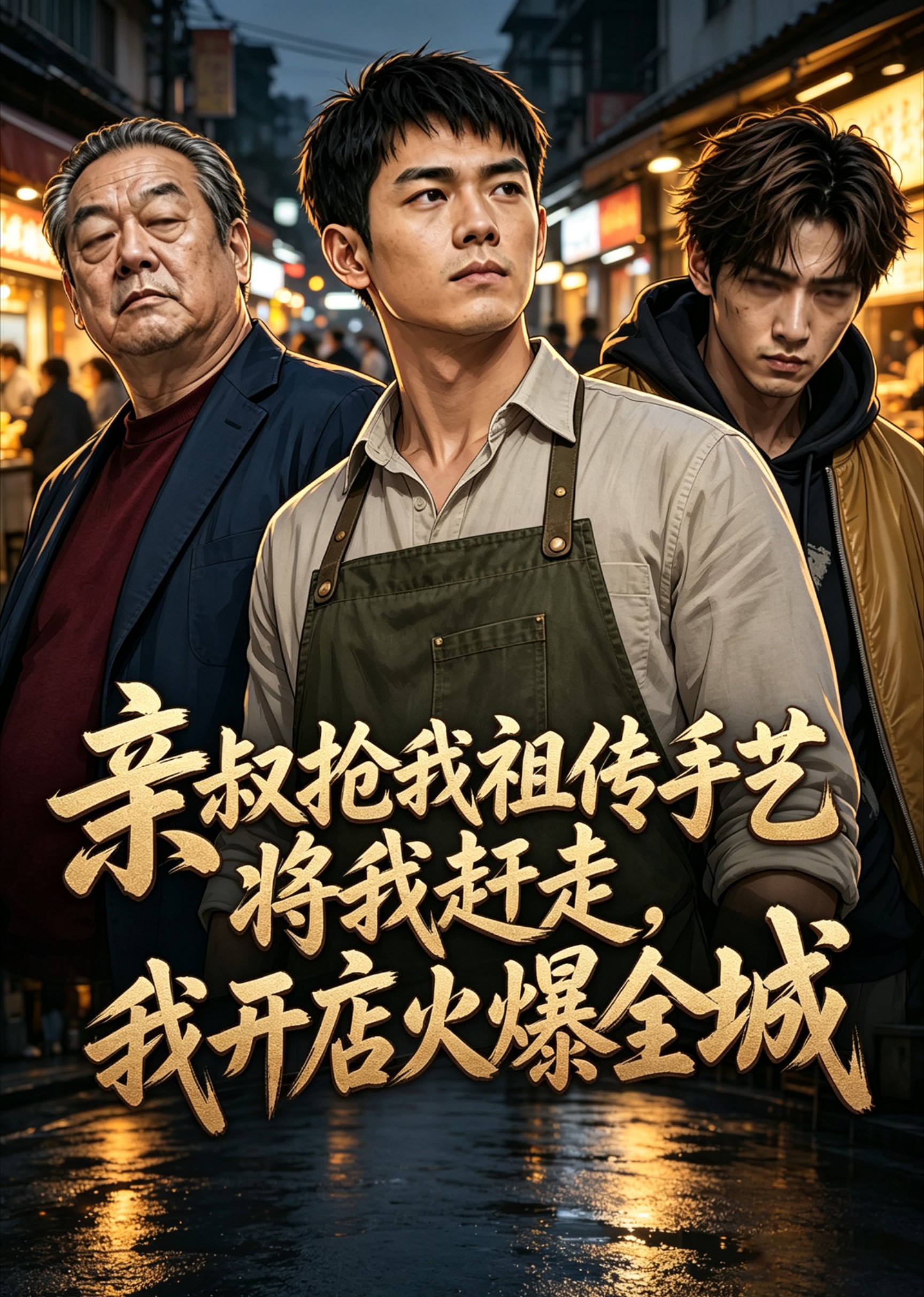 亲叔抢我祖传手艺将我赶走，我开店火爆全城