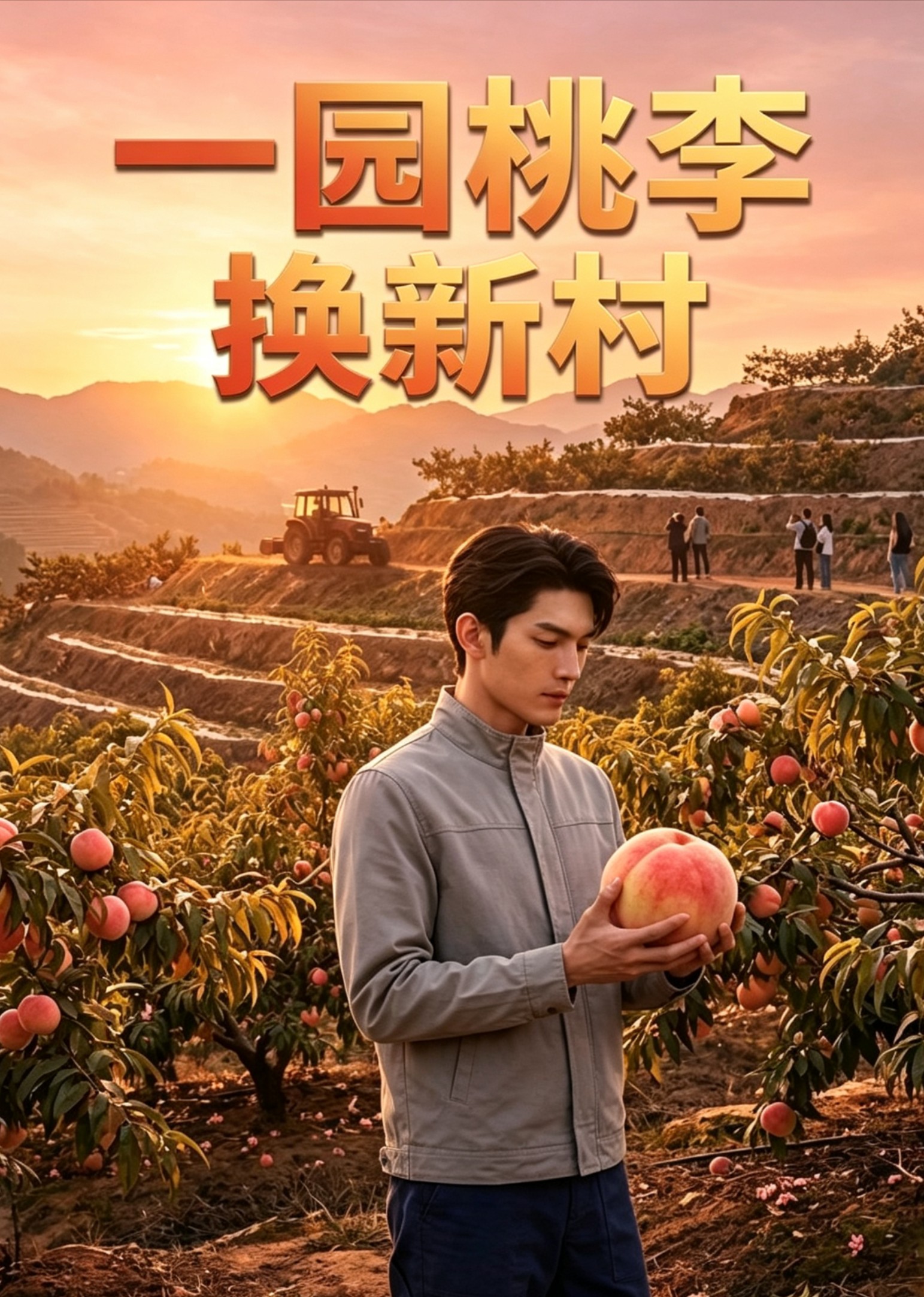 一园桃李换新村