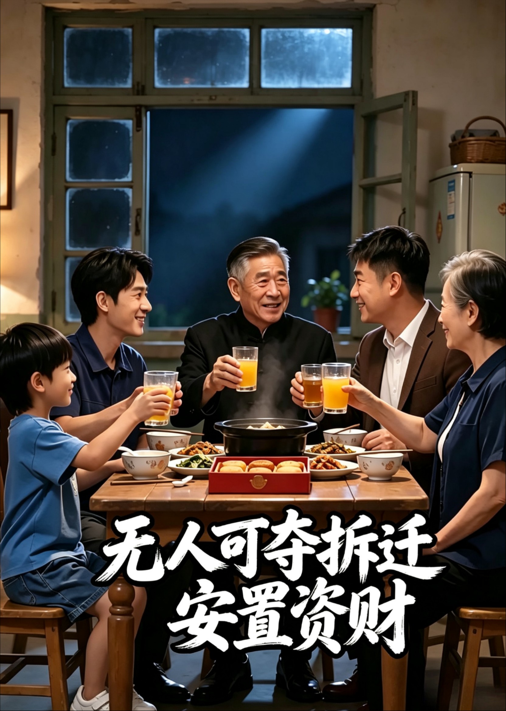 无人可夺拆迁安置资财