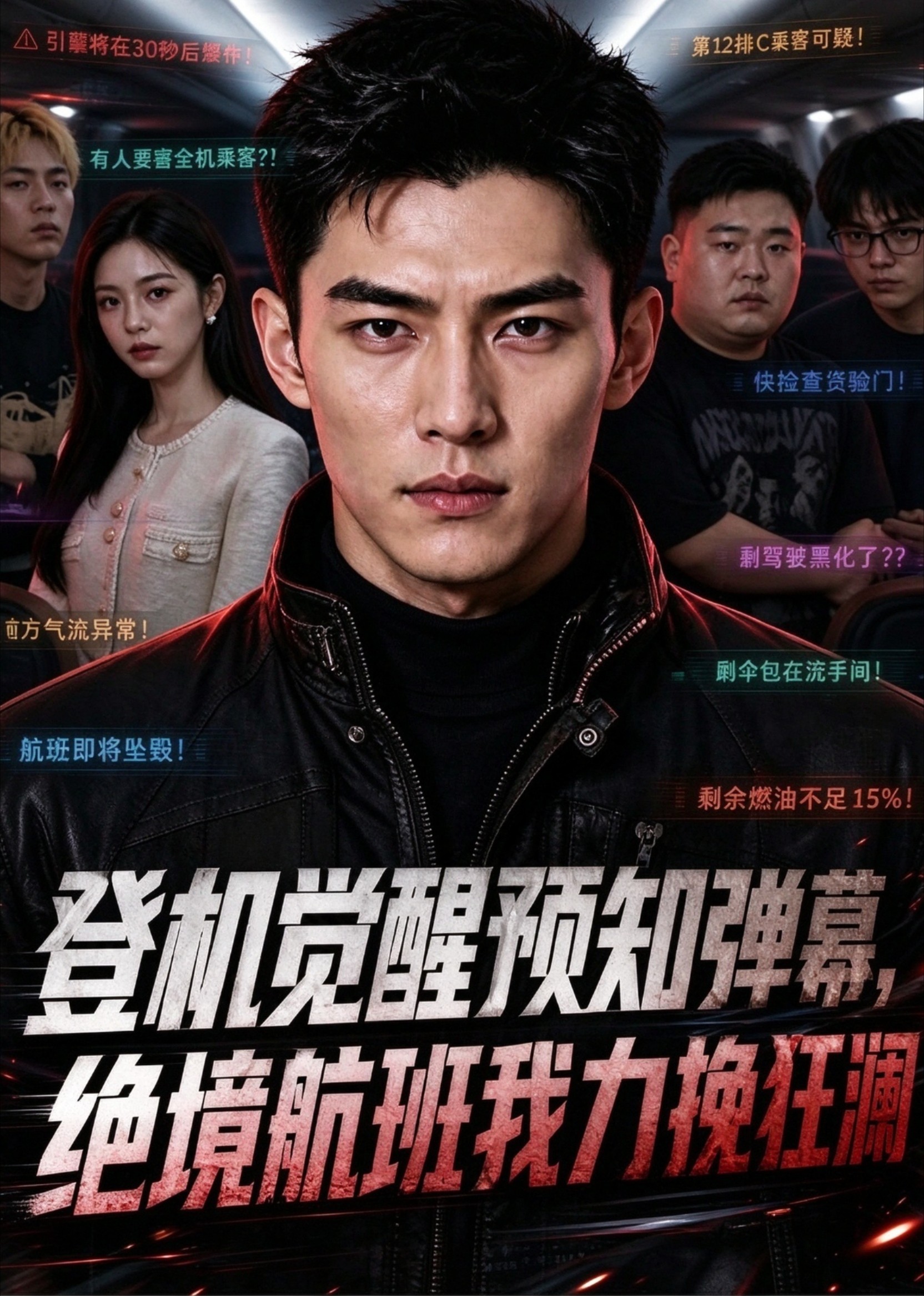 登机觉醒预知弹幕，绝境航班我力挽狂澜封面图