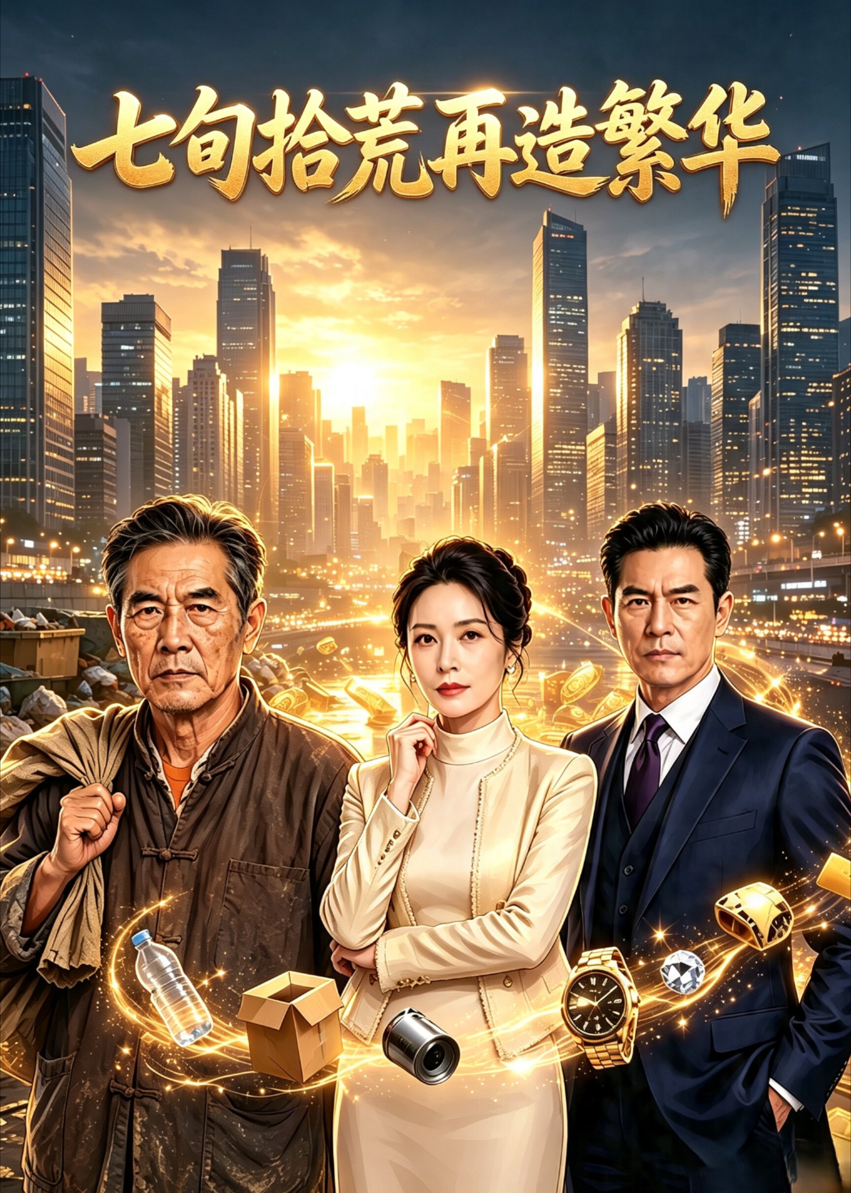 七旬拾荒再造繁华