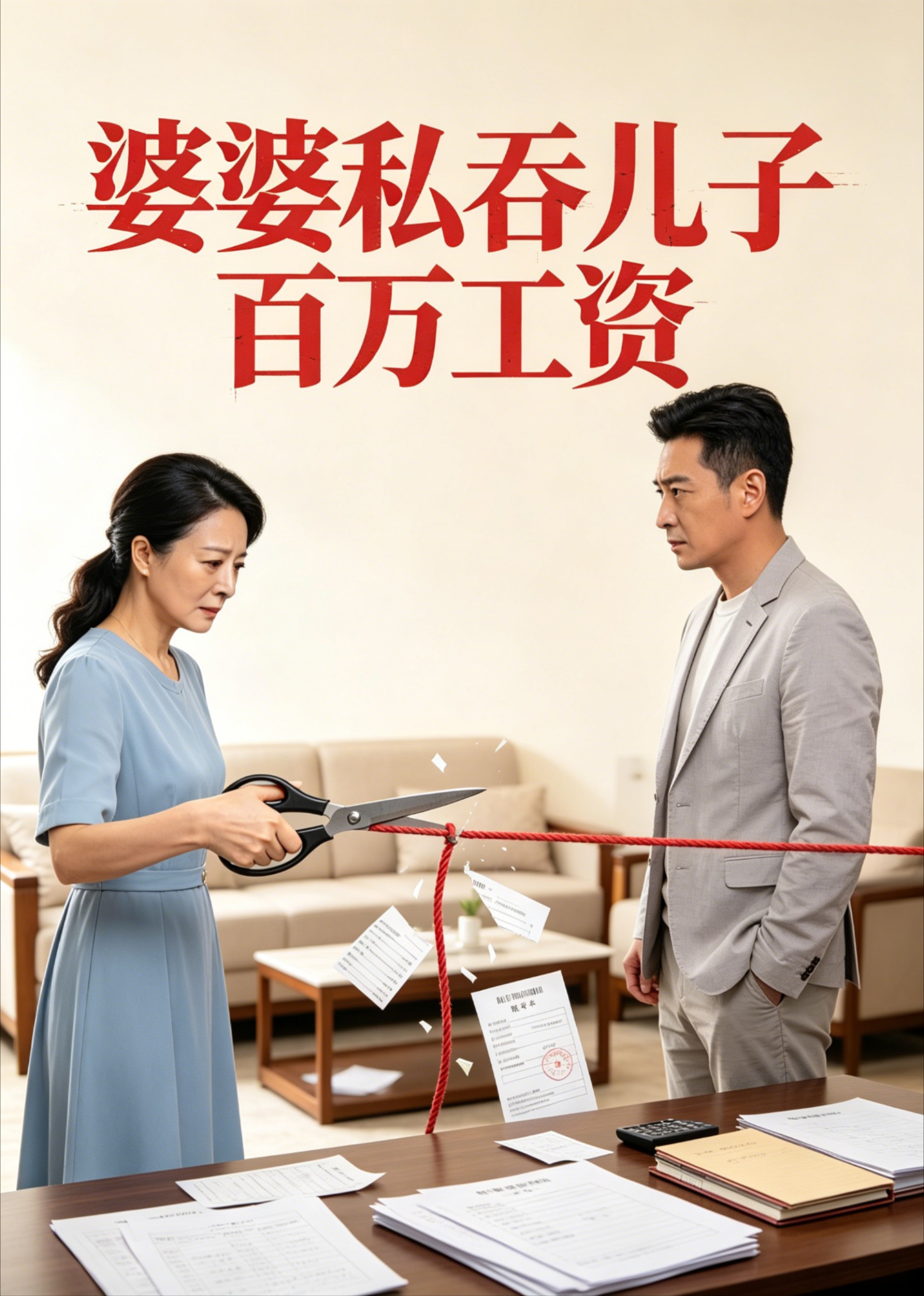 婆婆私吞儿子百万工资