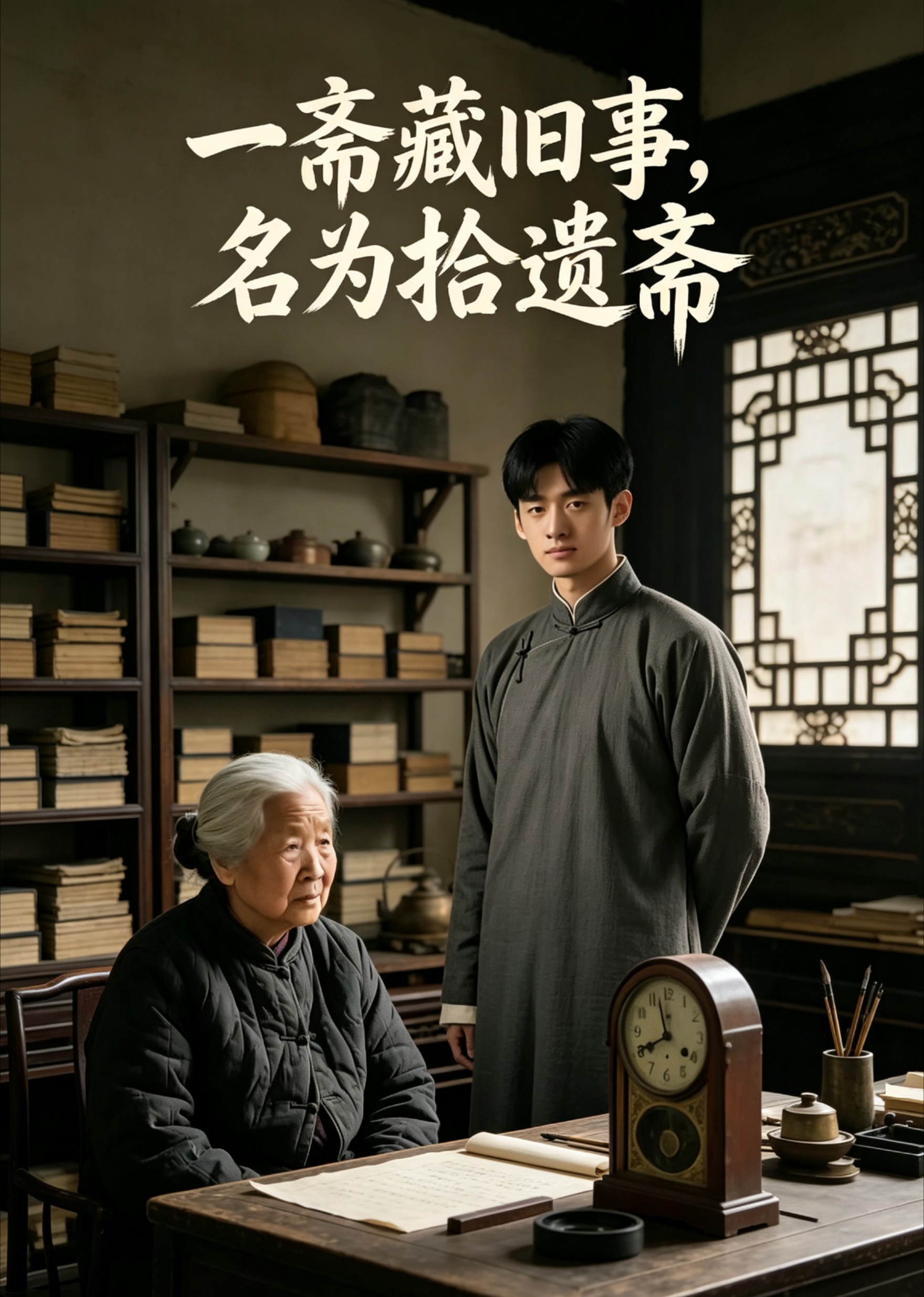 一斋藏旧事，名为拾遗斋封面图
