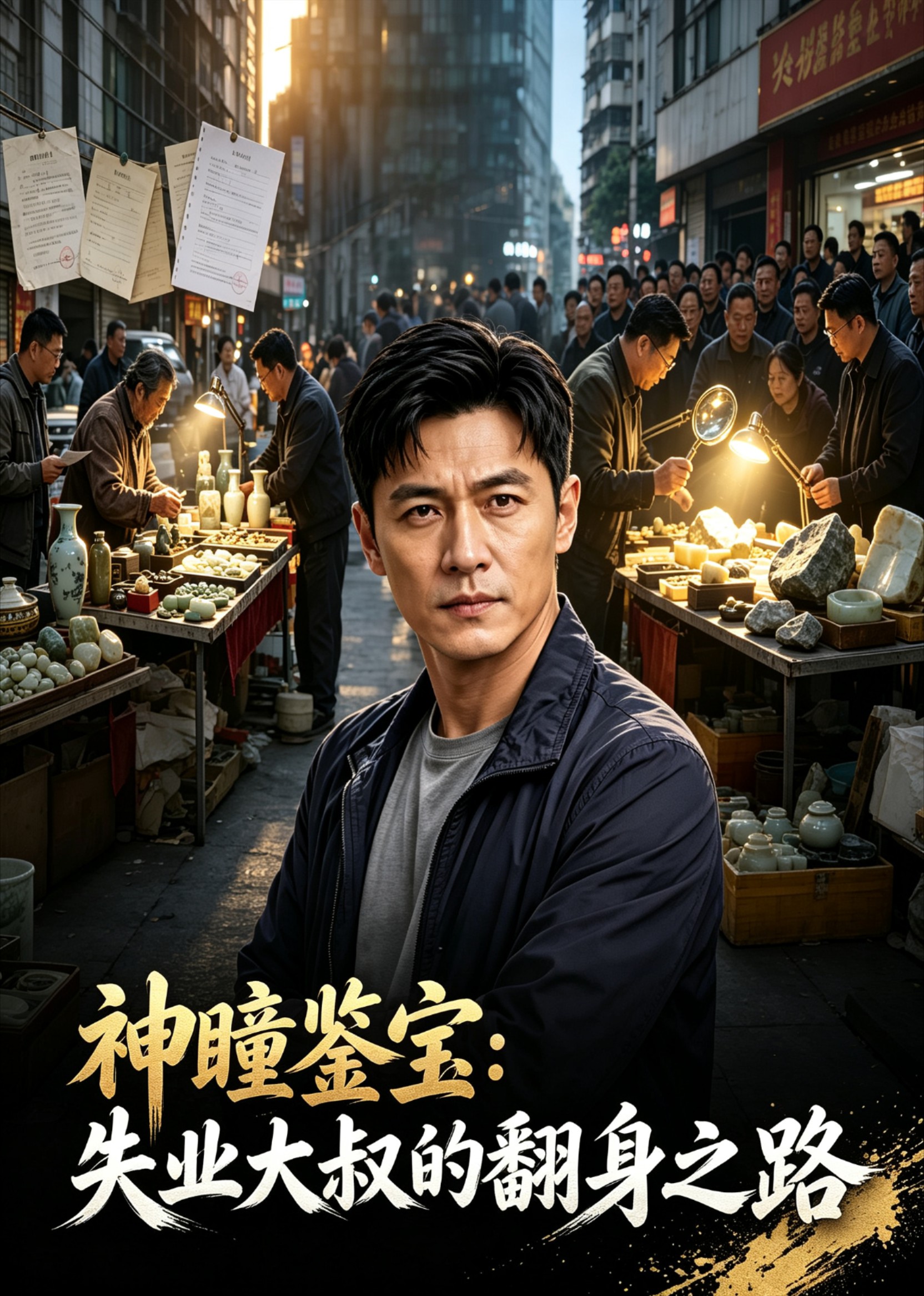 神瞳鉴宝：失业大叔的翻身之路封面图