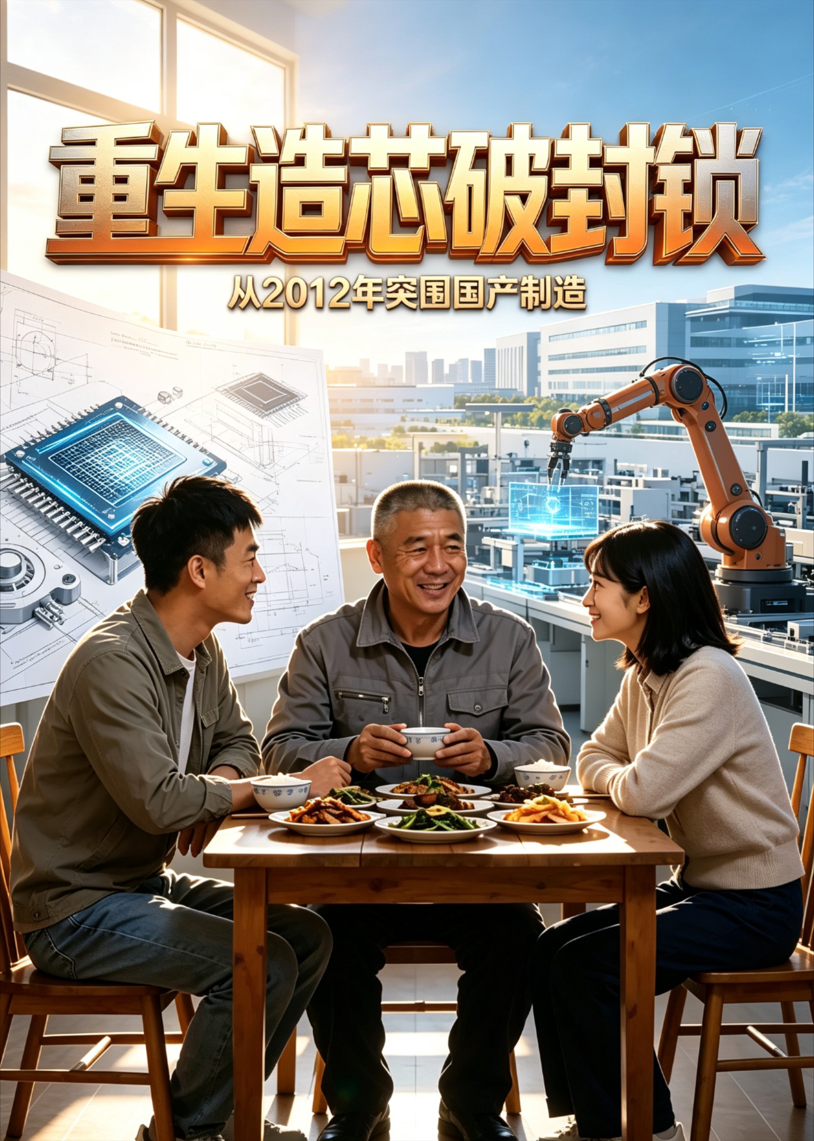 重生造芯破封锁封面图