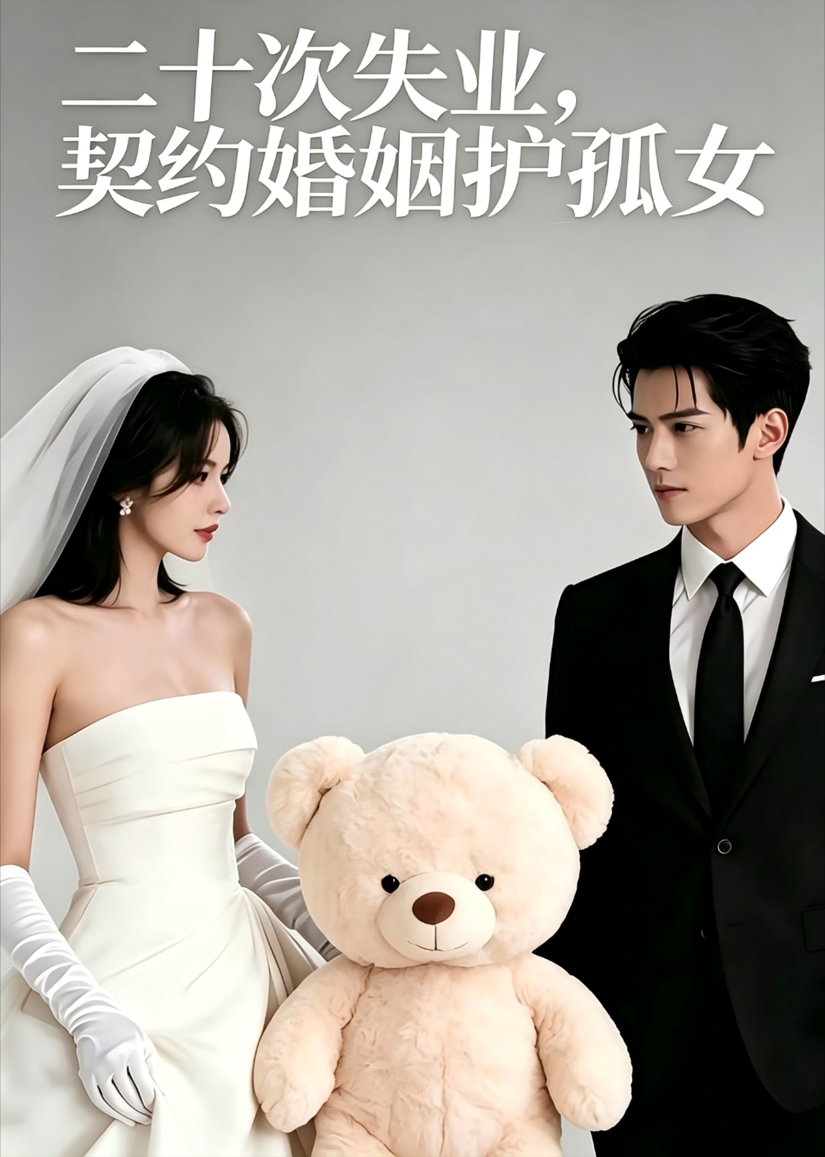 二十次失业，契约婚姻护孤女封面图