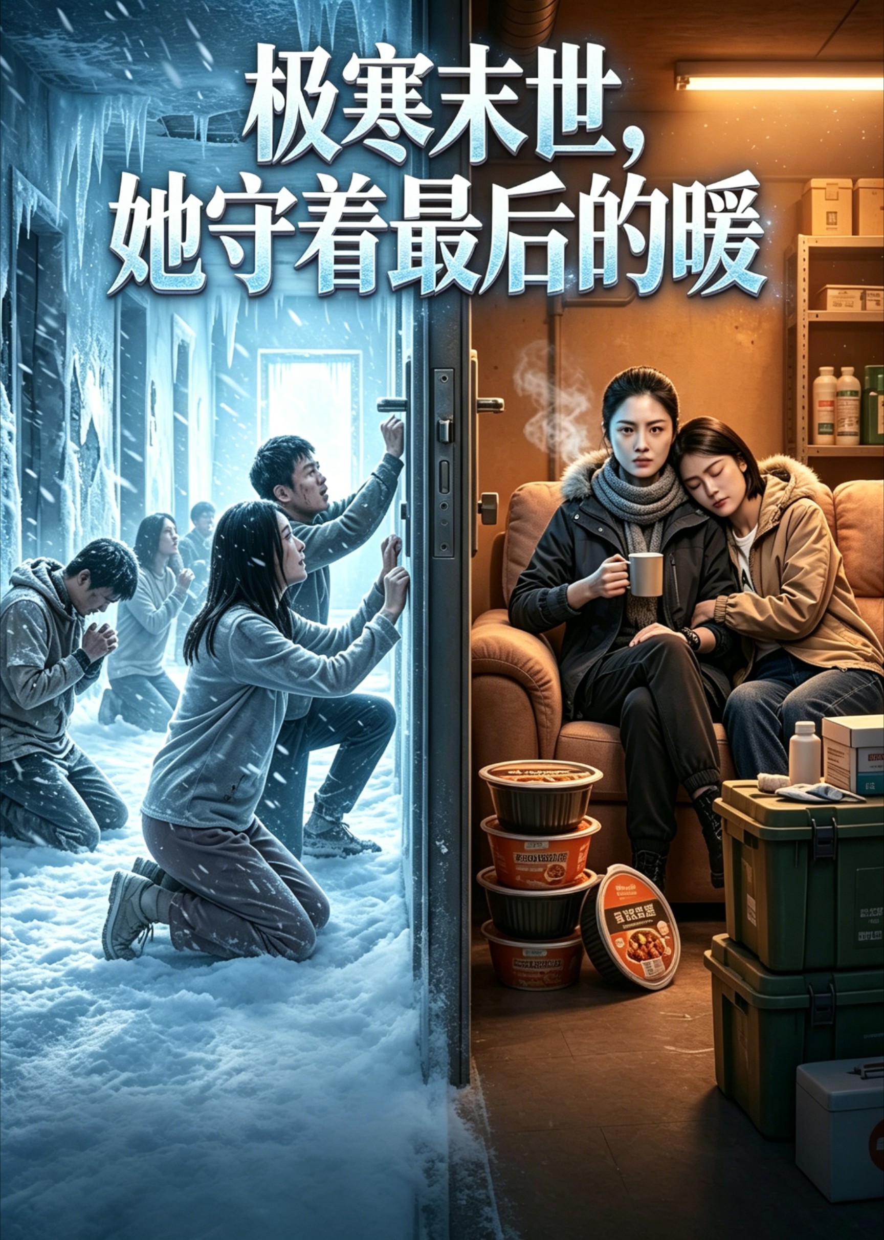 极寒末世，她守着最后的暖