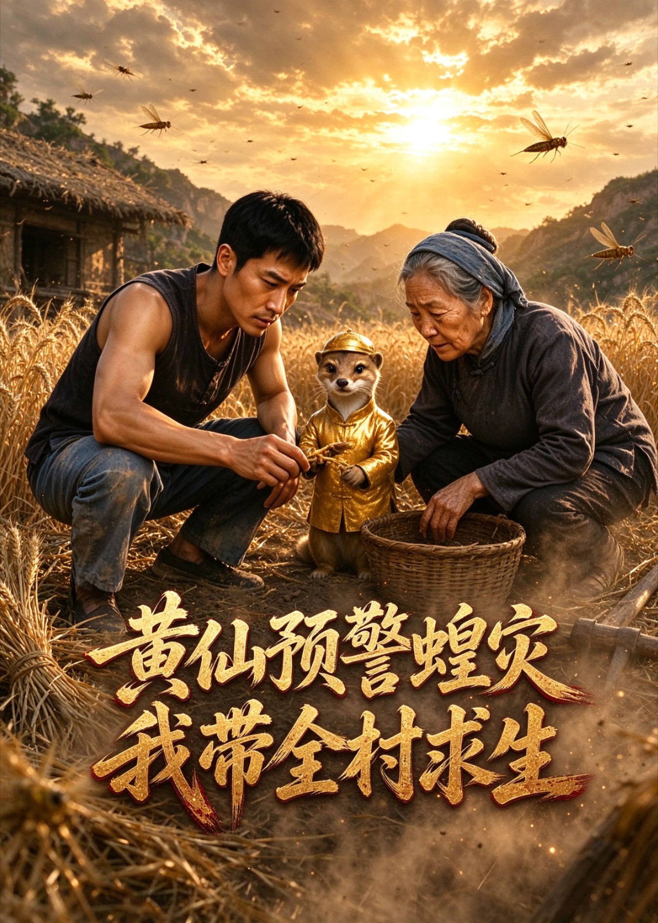 黄仙预警蝗灾我带全村求生封面图